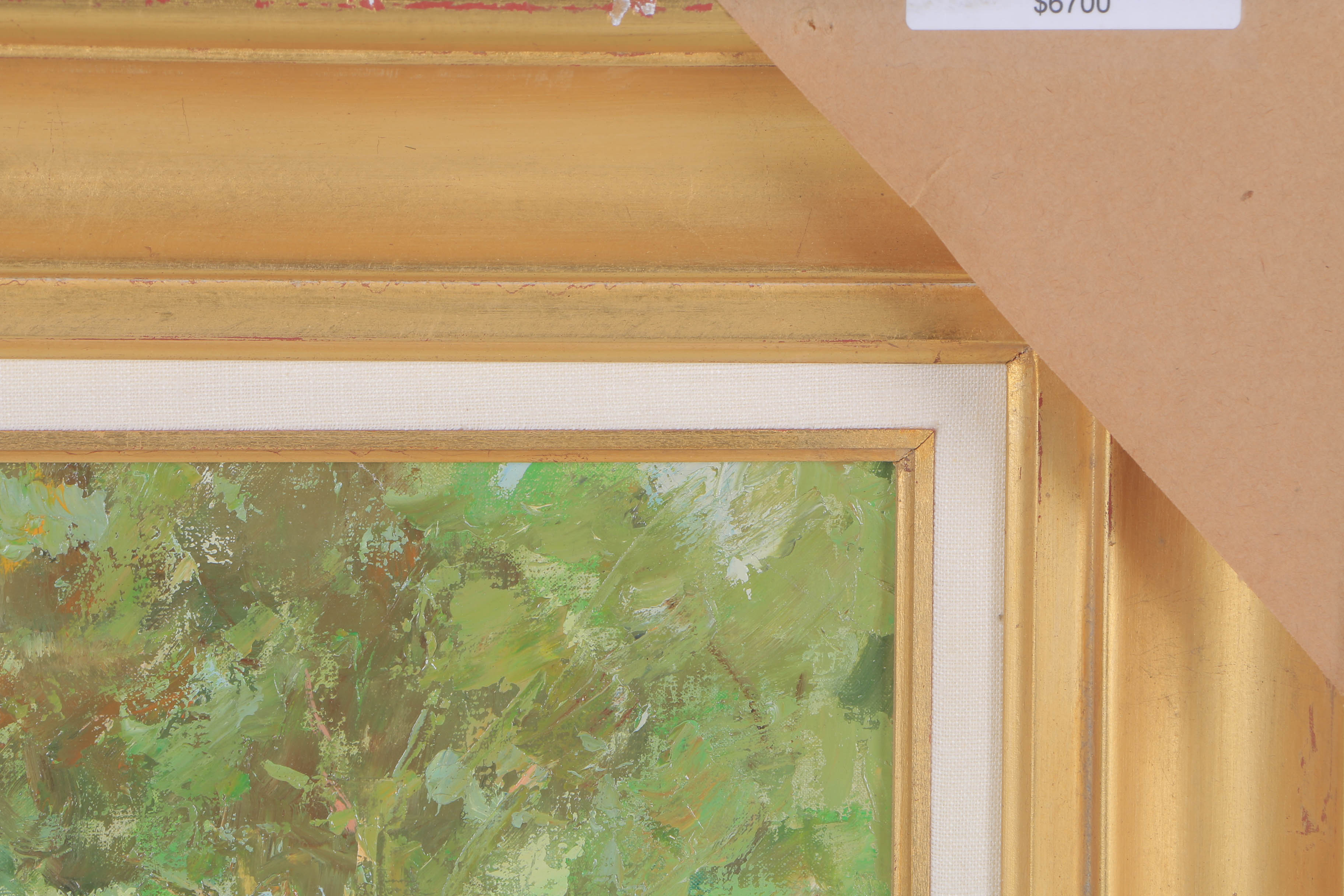 Jurgen Winter Oil Painting on Canvas "Carousel"