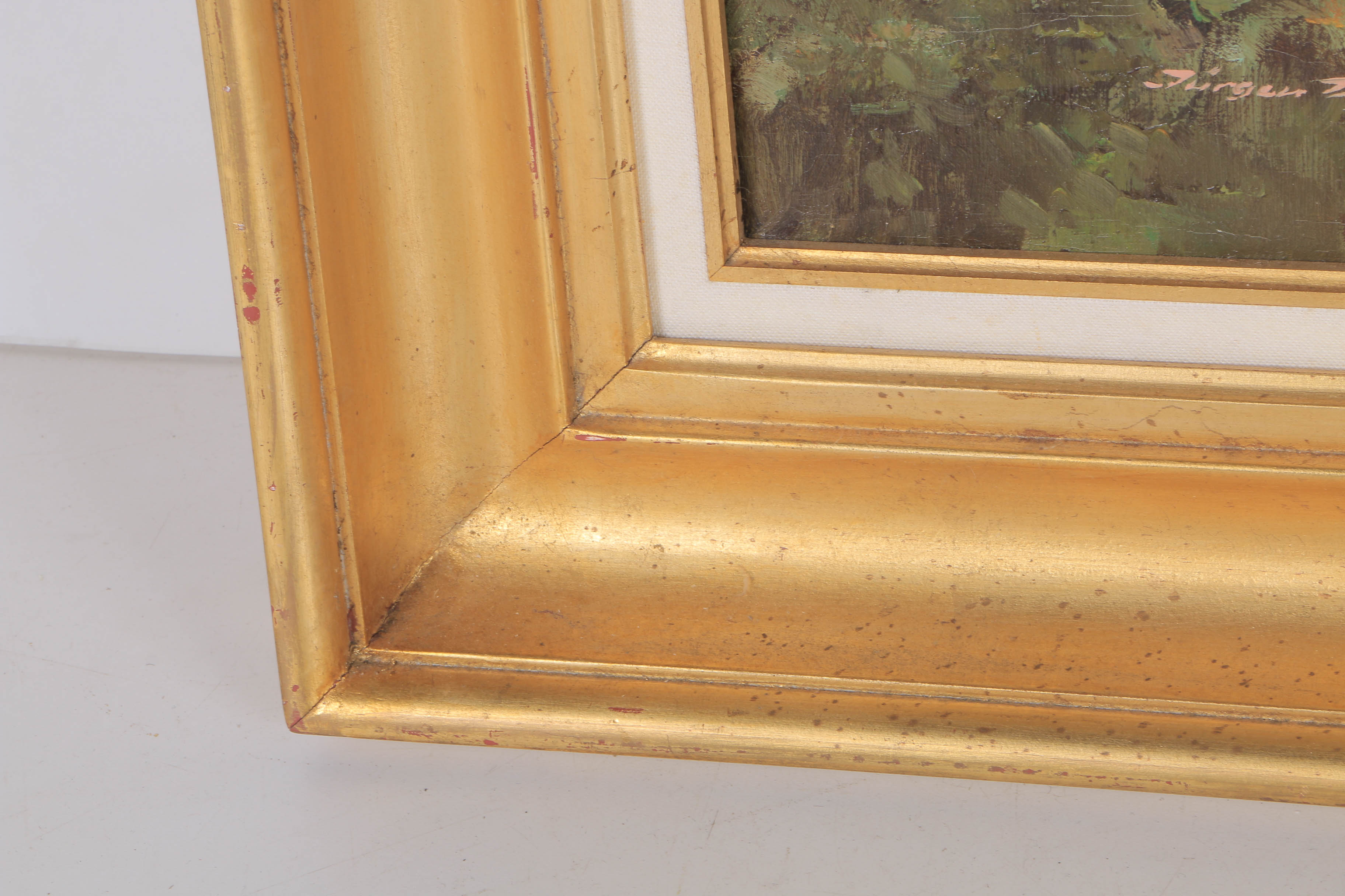 Jurgen Winter Oil Painting on Canvas "Carousel"