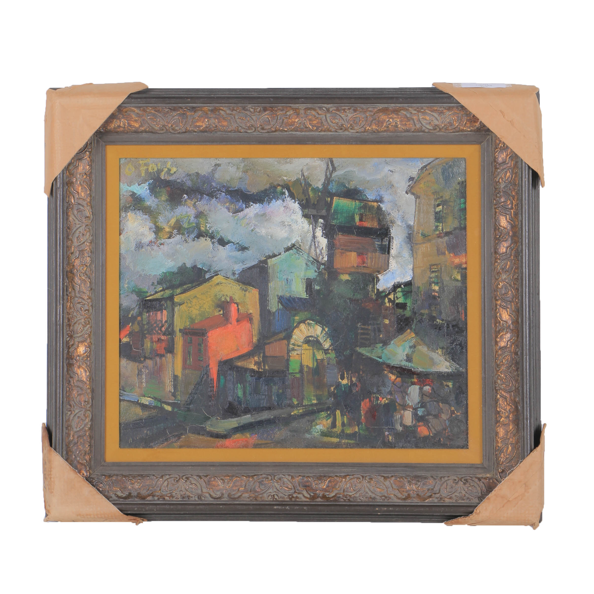 Olivier Foss Oil Painting on Canvas "Paris"