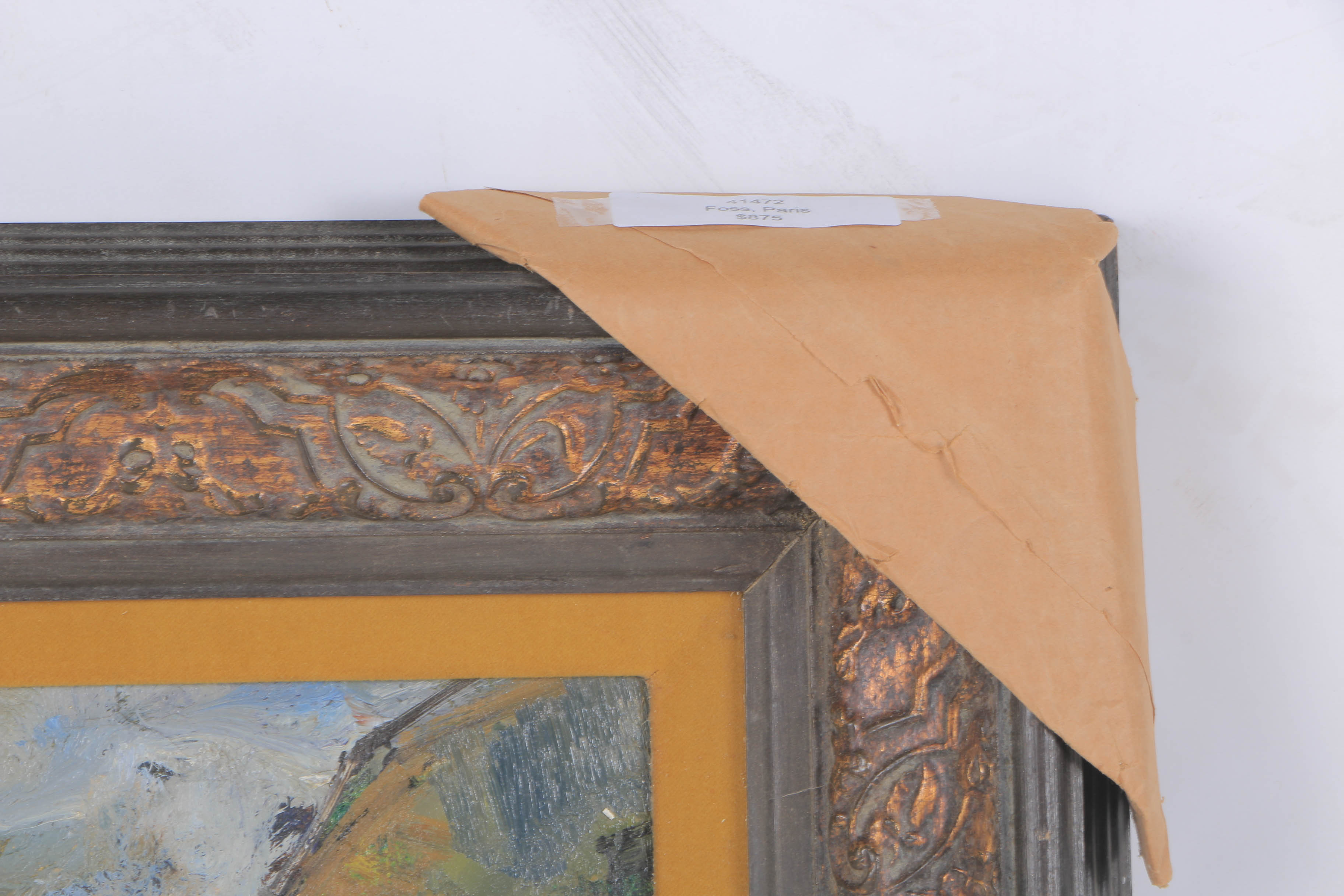 Olivier Foss Oil Painting on Canvas "Paris"