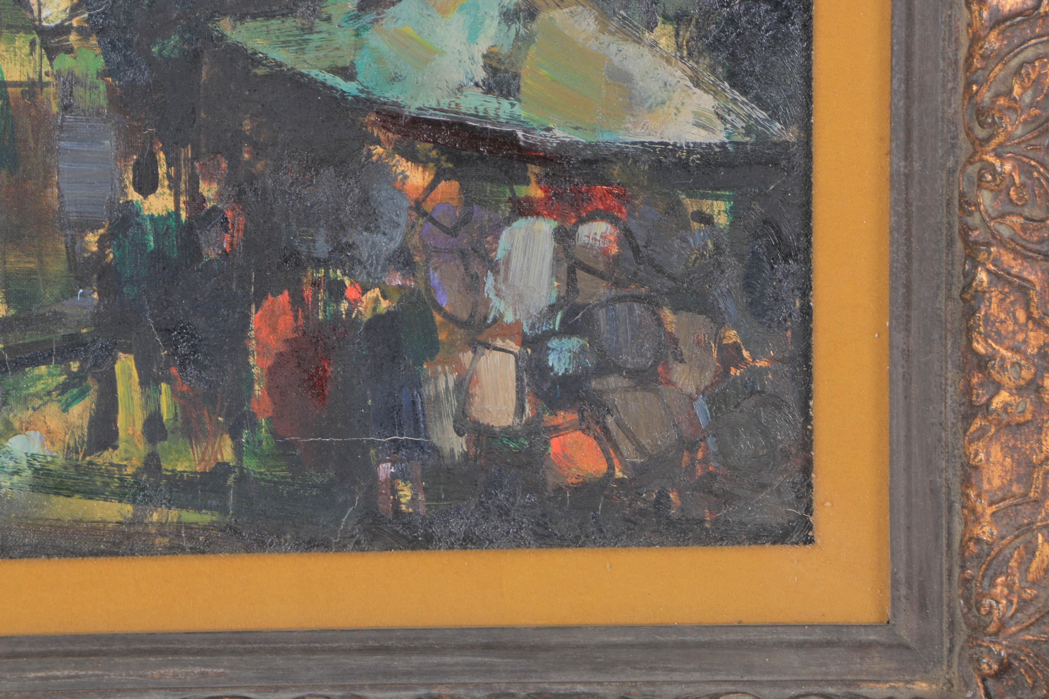 Olivier Foss Oil Painting on Canvas "Paris"