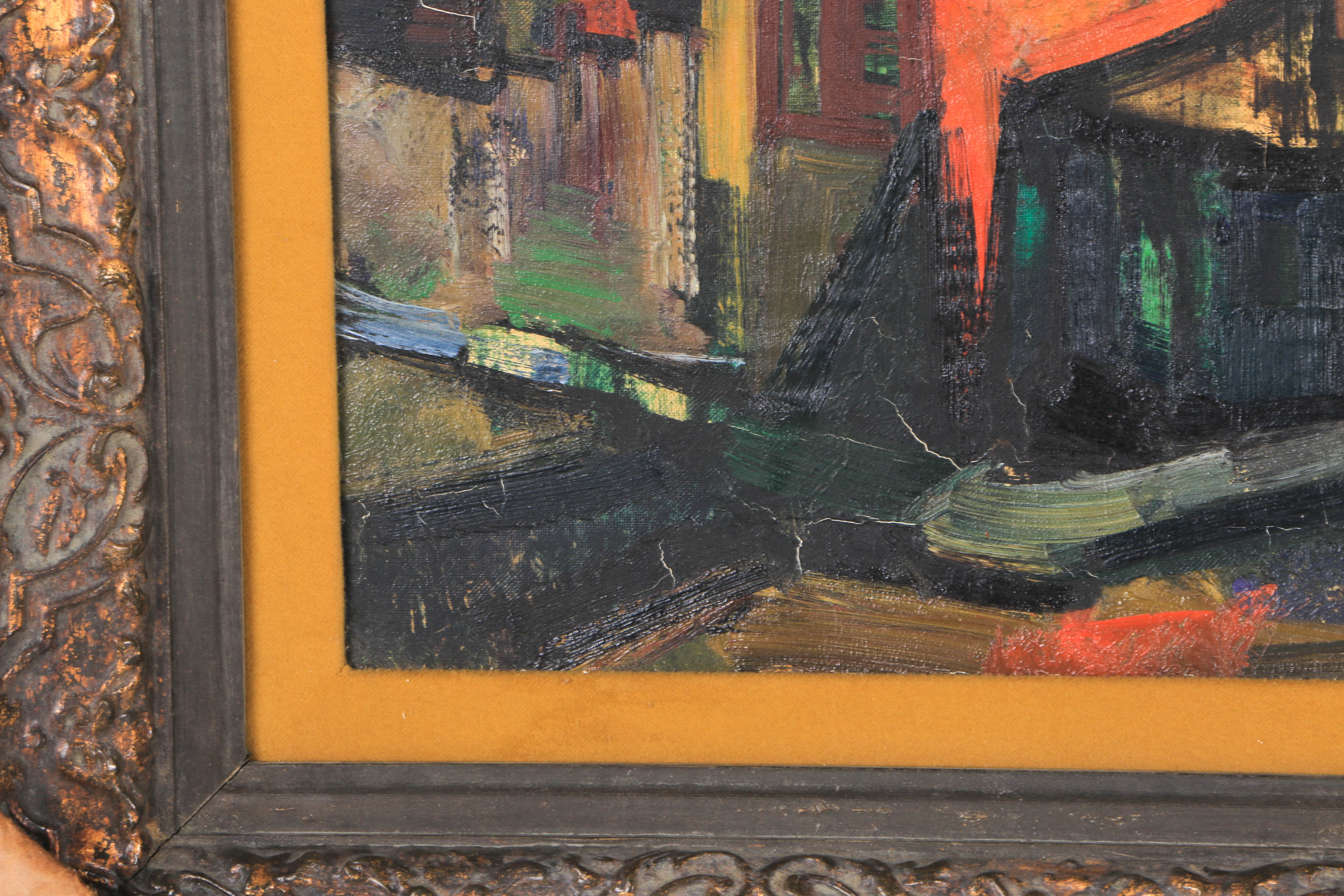 Olivier Foss Oil Painting on Canvas "Paris"