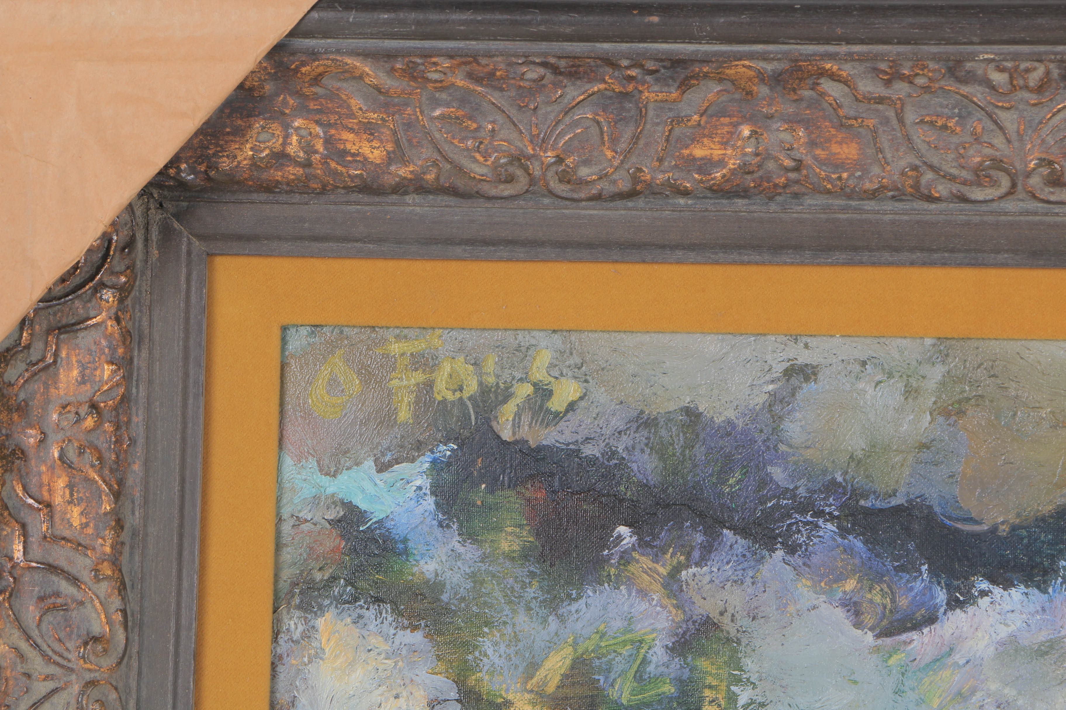 Olivier Foss Oil Painting on Canvas "Paris"