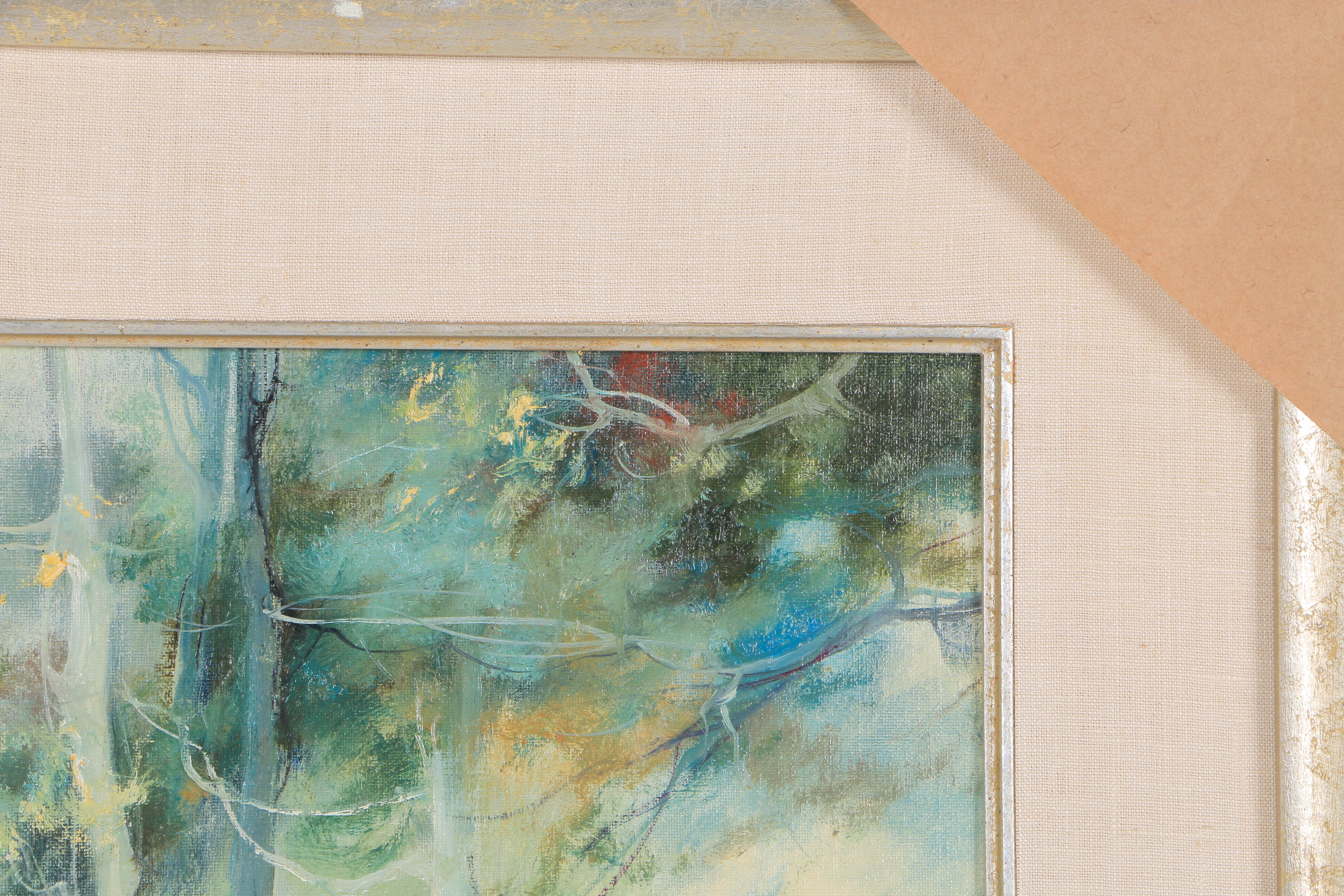 Cesare DiFranco Oil On Canvas "Landscape"