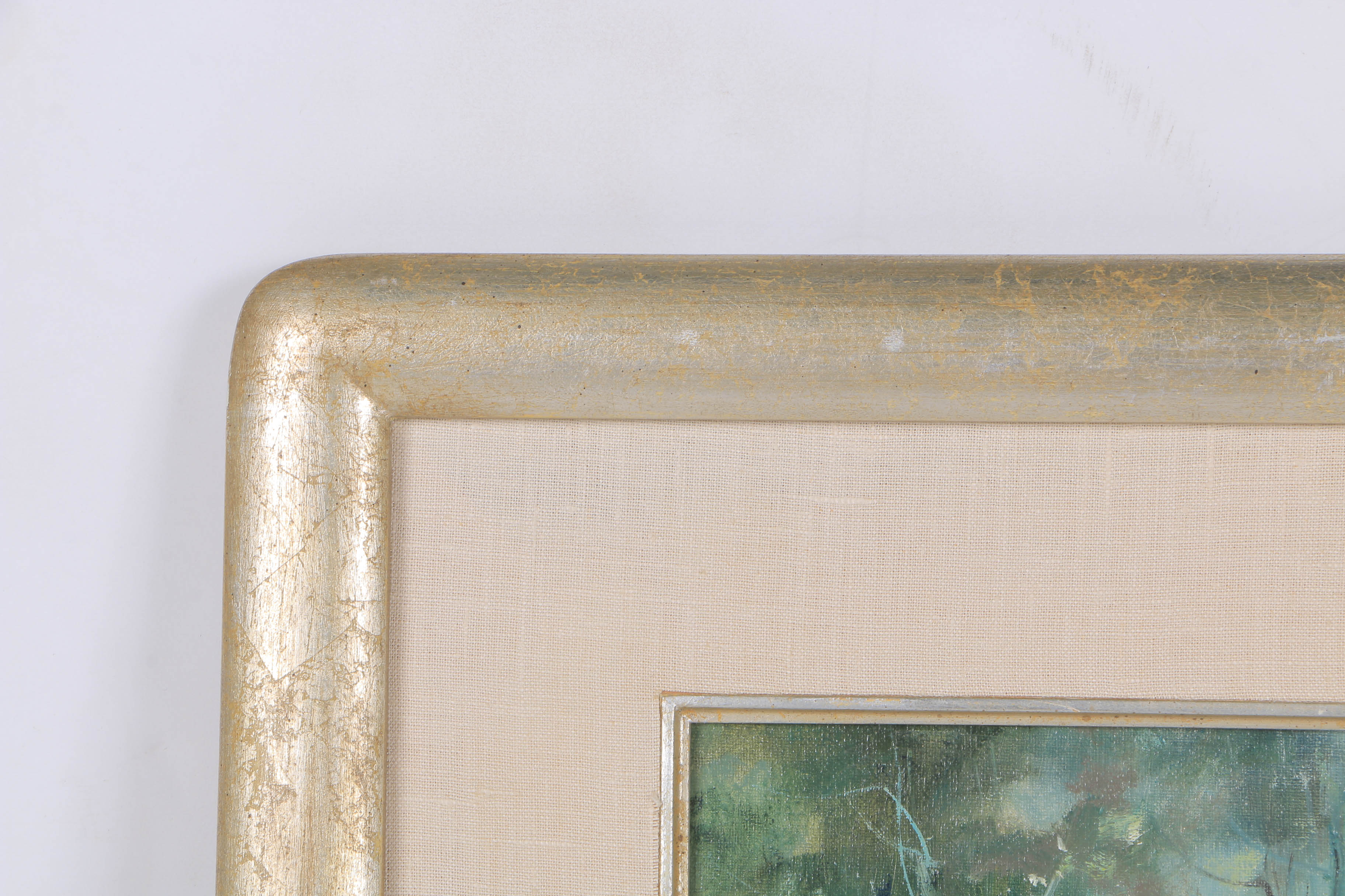 Cesare DiFranco Oil On Canvas "Landscape"