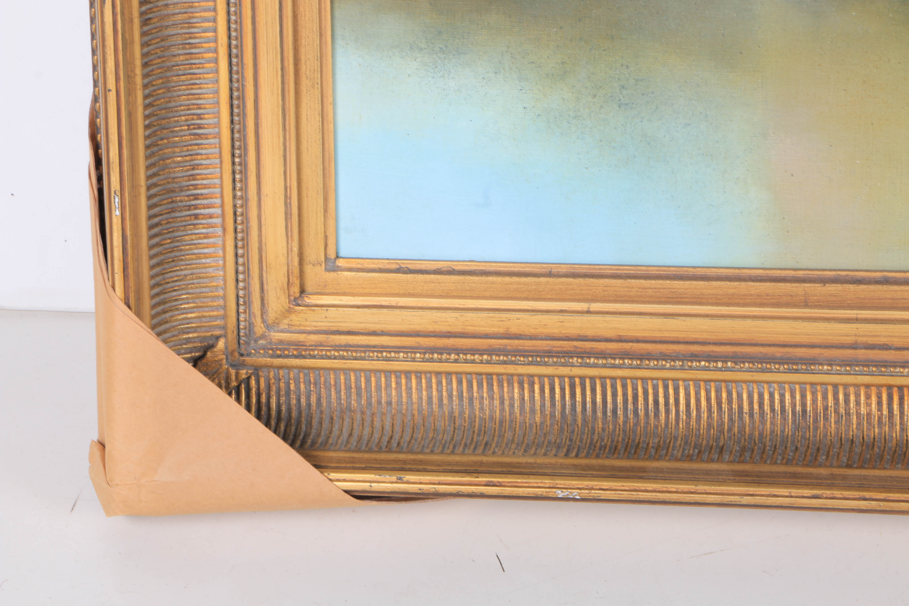 Marc Chapaud Oil on Canvas "Château d'Ô a Mortrée (Orne)"