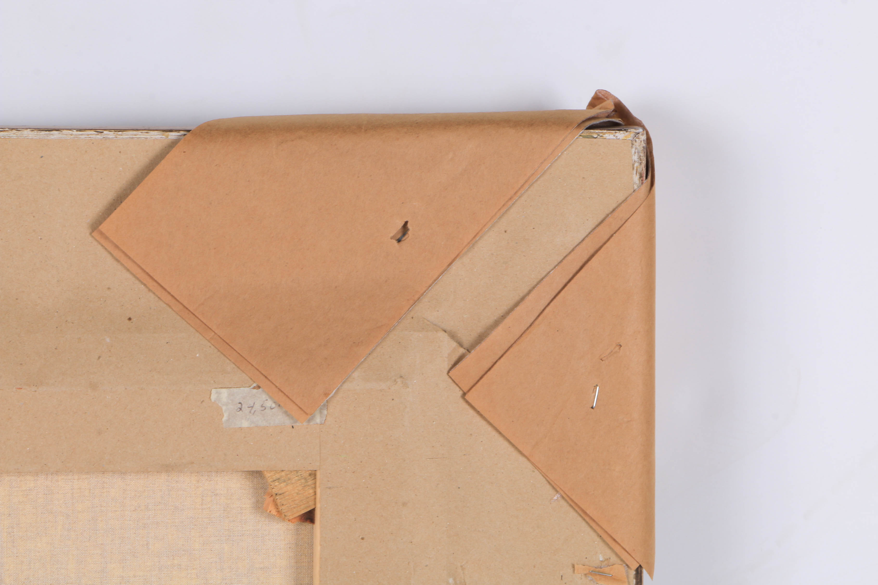 Marc Chapaud Oil on Canvas "Château d'Ô a Mortrée (Orne)"