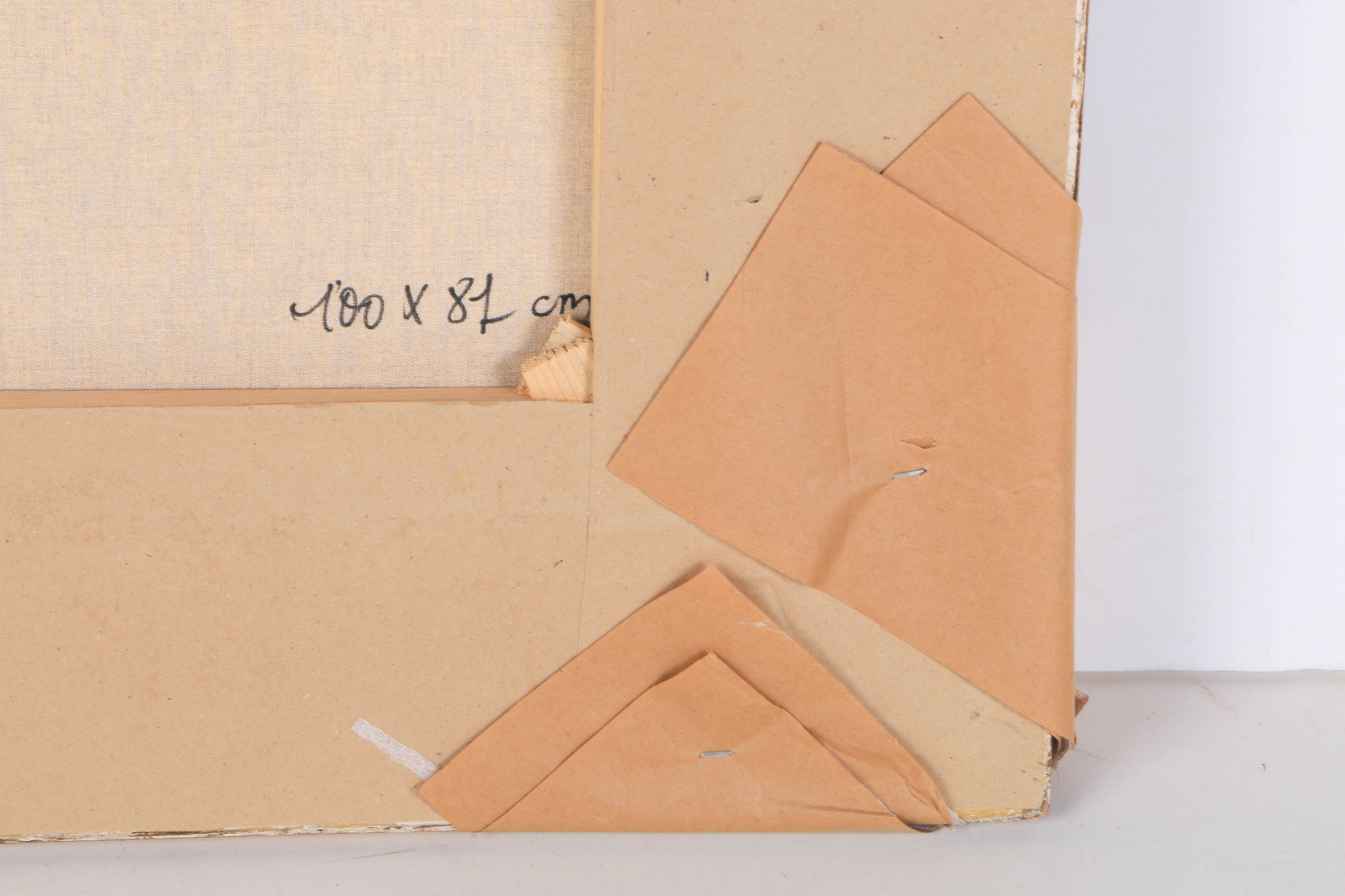 Marc Chapaud Oil on Canvas "Château d'Ô a Mortrée (Orne)"