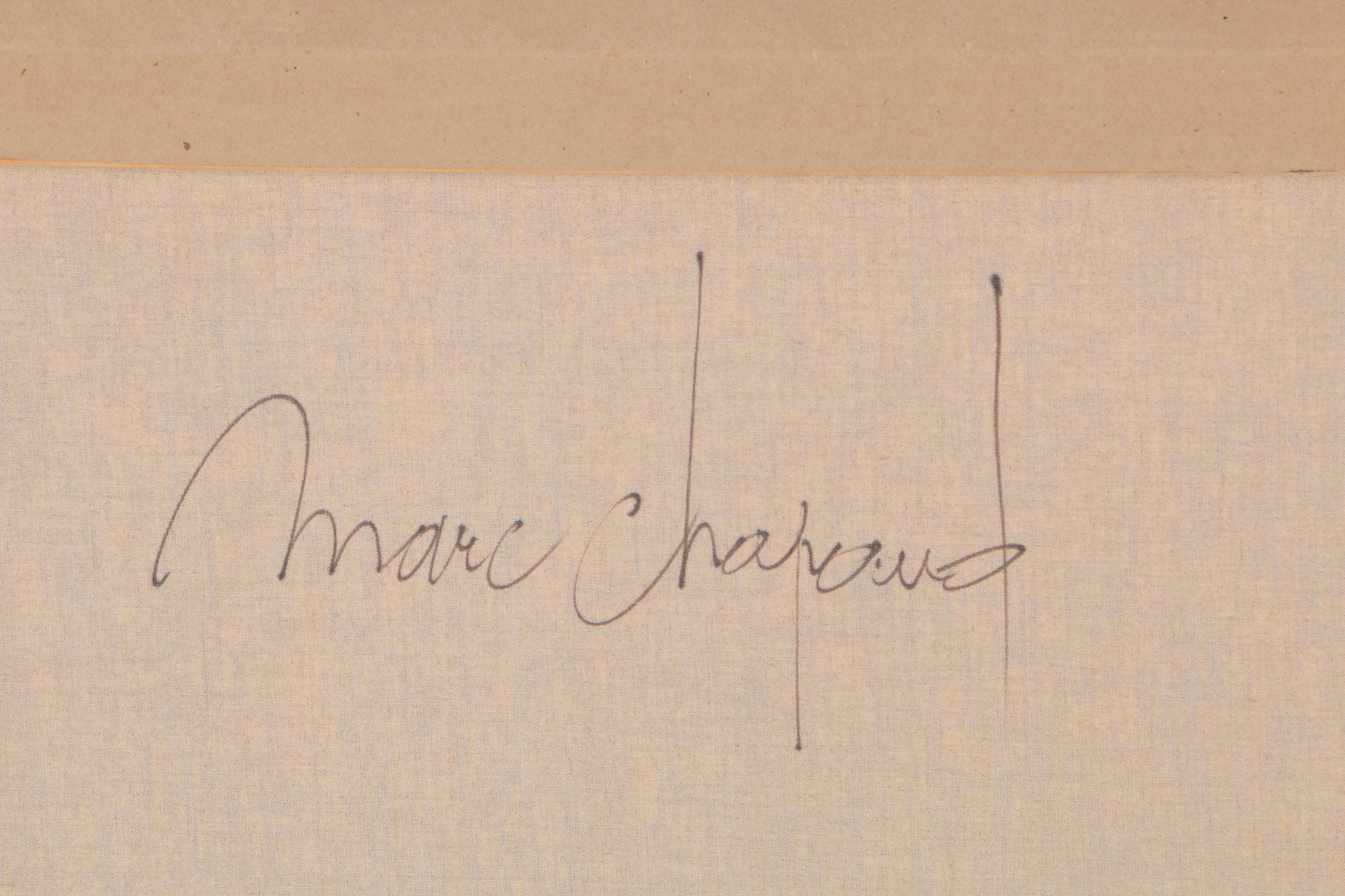 Marc Chapaud Oil on Canvas "Château d'Ô a Mortrée (Orne)"