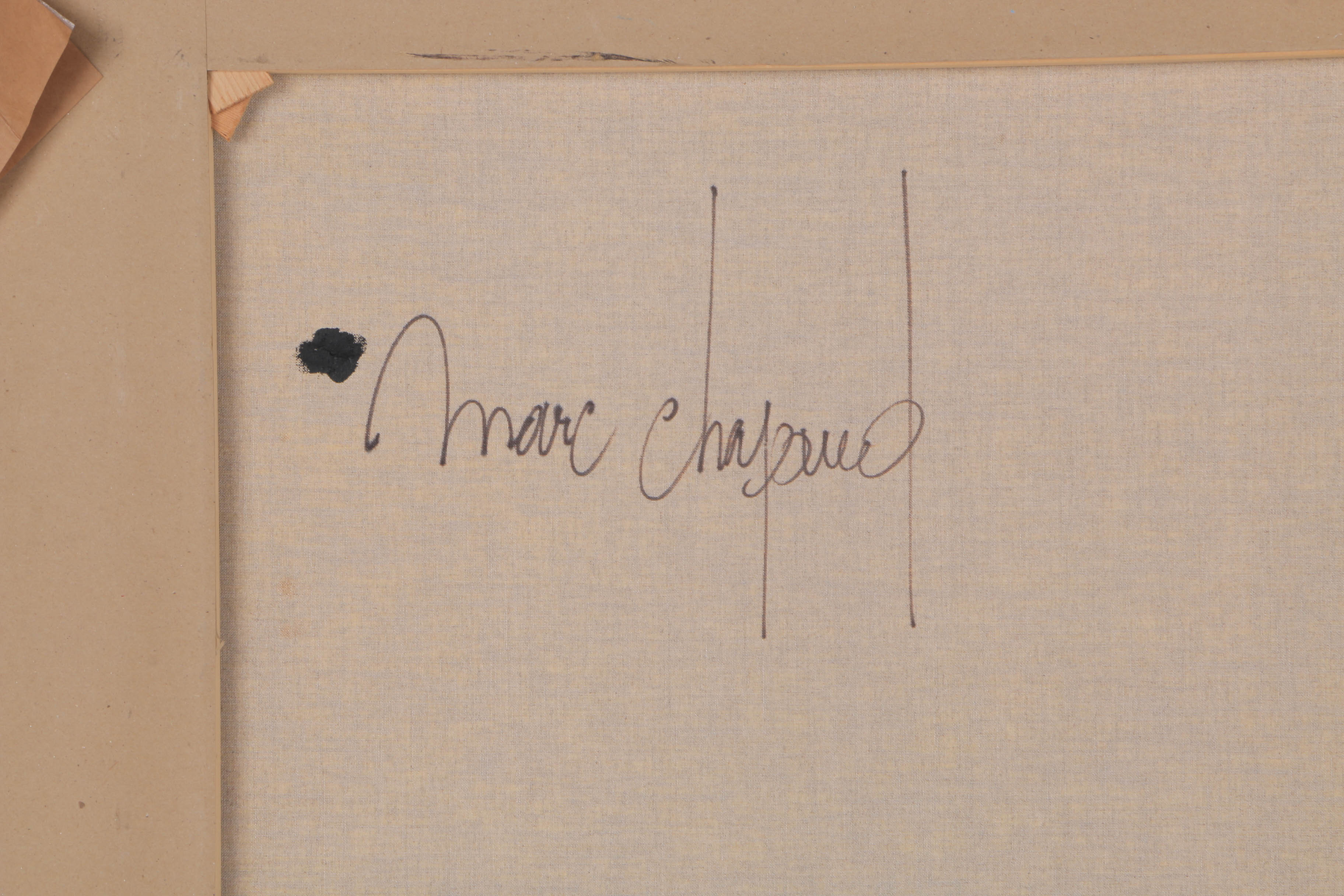 Marc Chapaud Oil Painting on Canvas "Pays-Bas Canal a Delft"