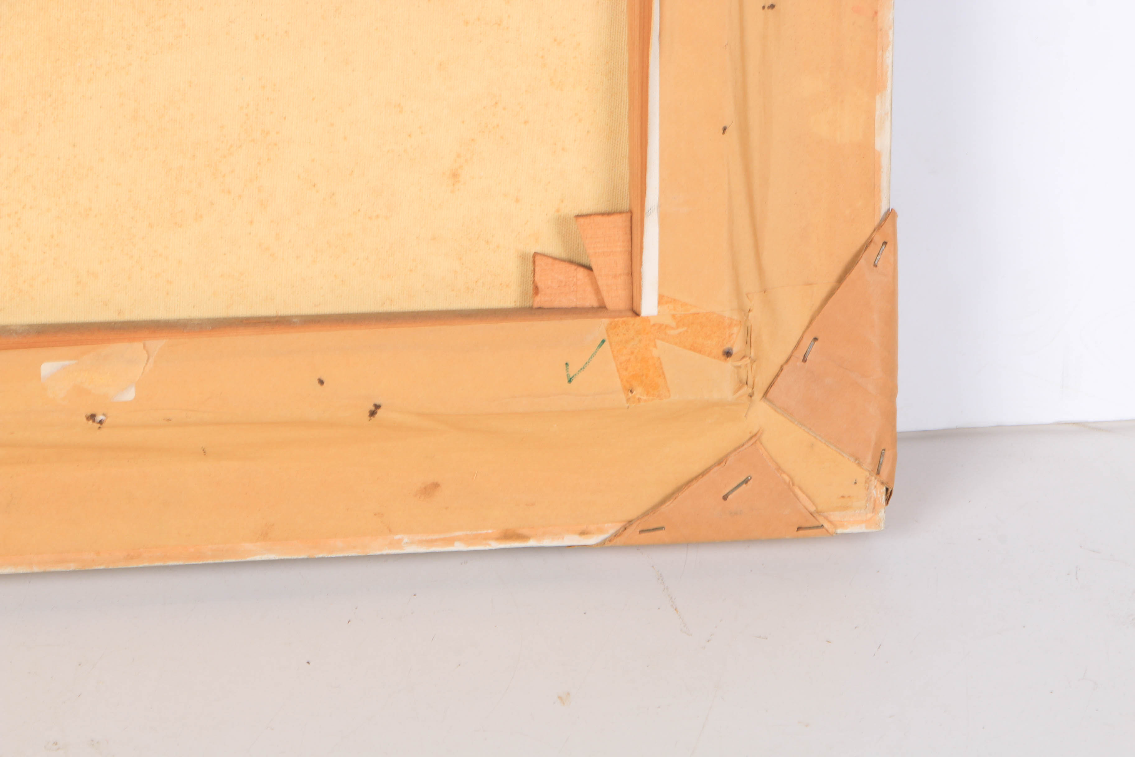 Dallas Simpson Oil Painting on Canvas "Girl On A Green Silk Cushion"