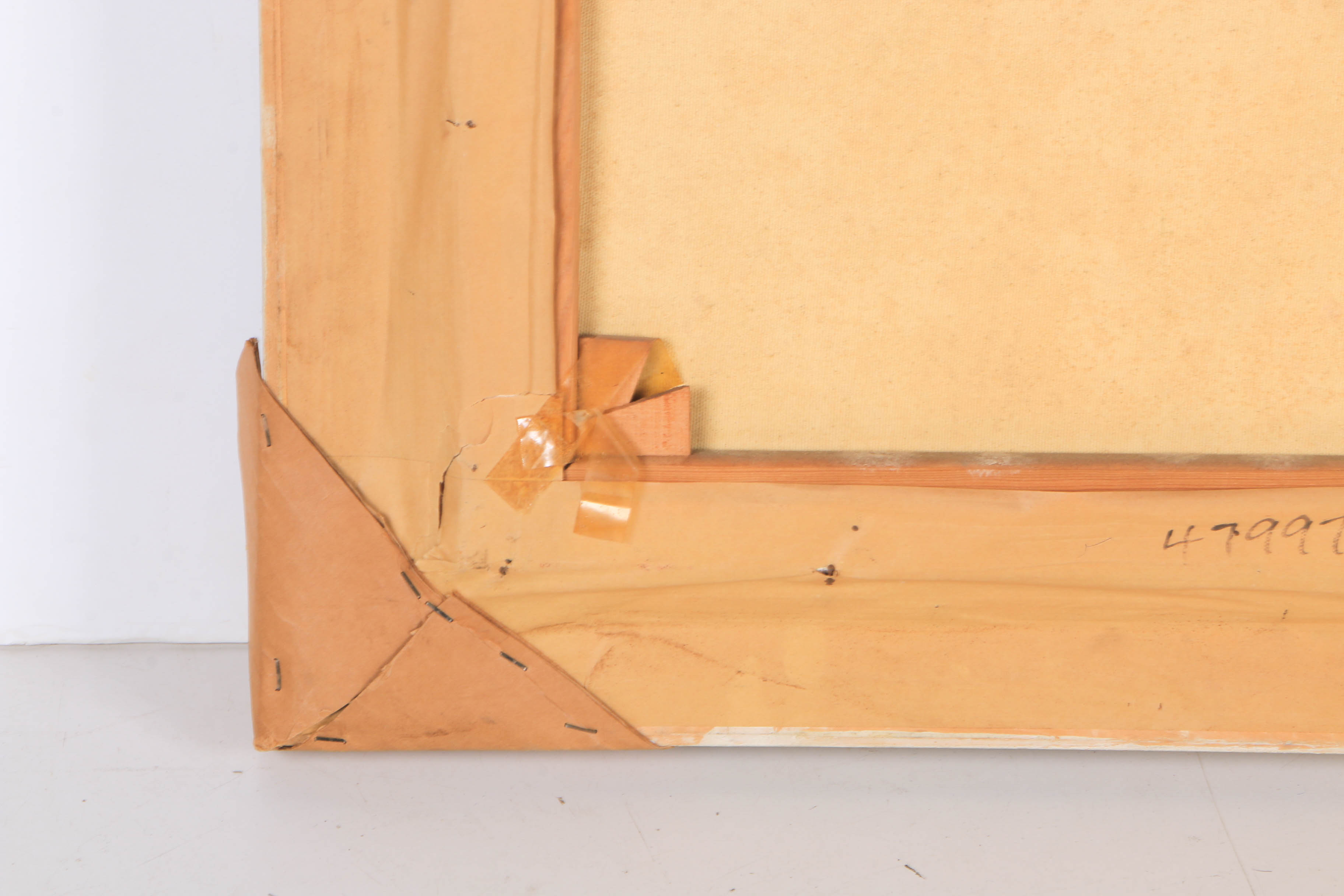 Dallas Simpson Oil Painting on Canvas "Girl On A Green Silk Cushion"