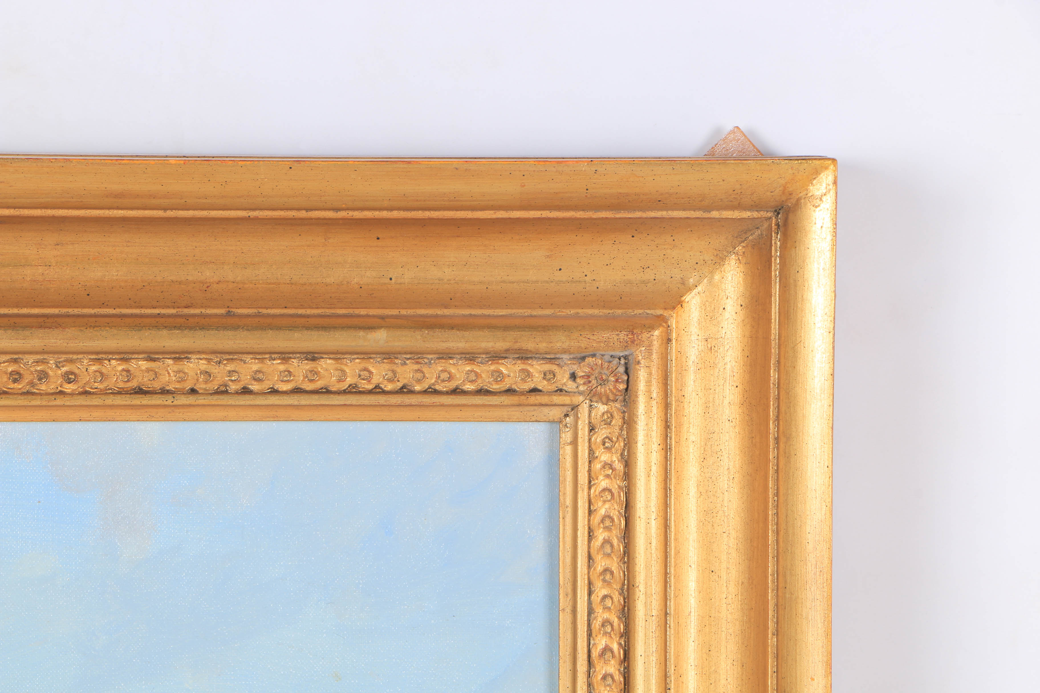 Curd Heyden Oil Painting on Canvas "Hunt Scene"