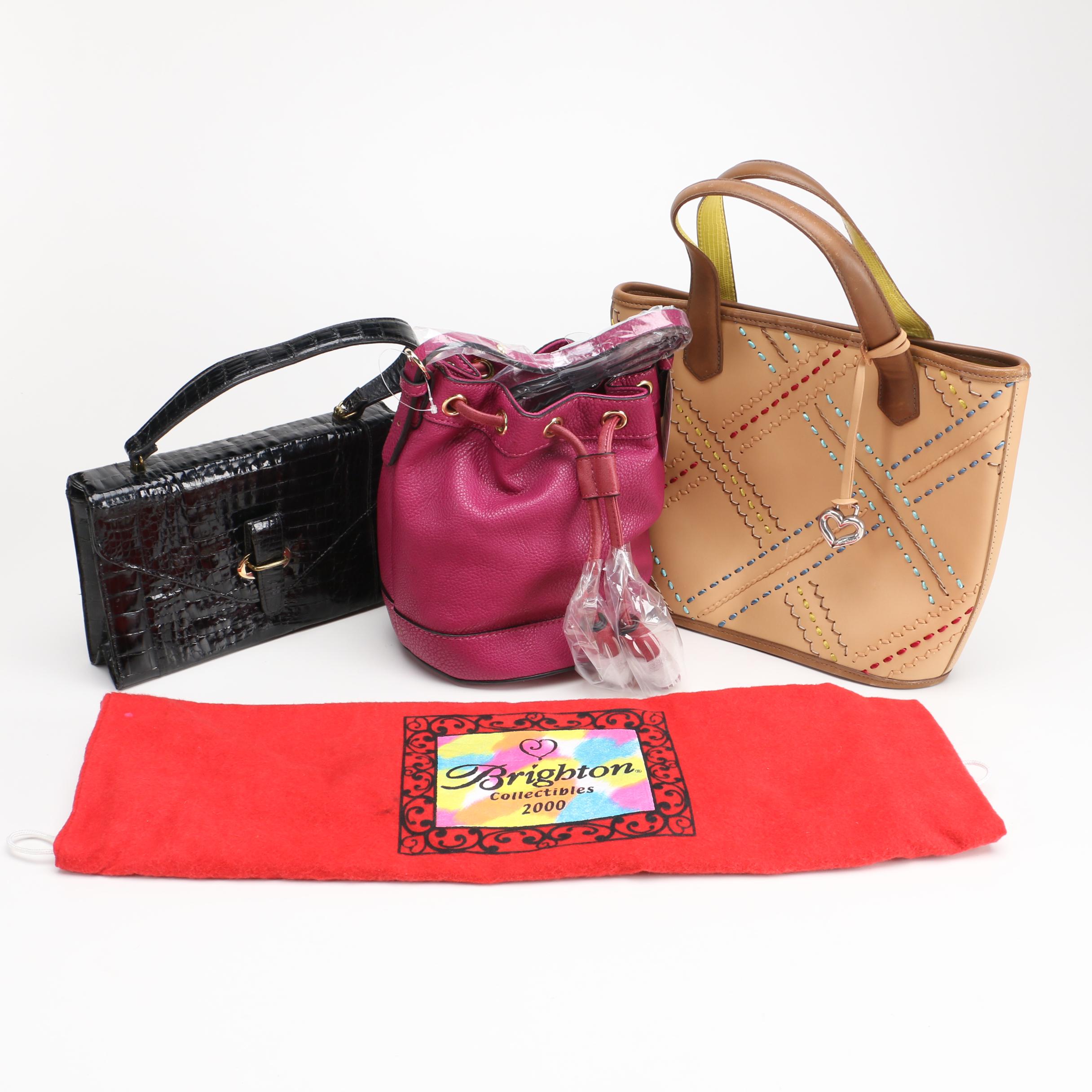 Leather Bags Including Brighton Collectibles