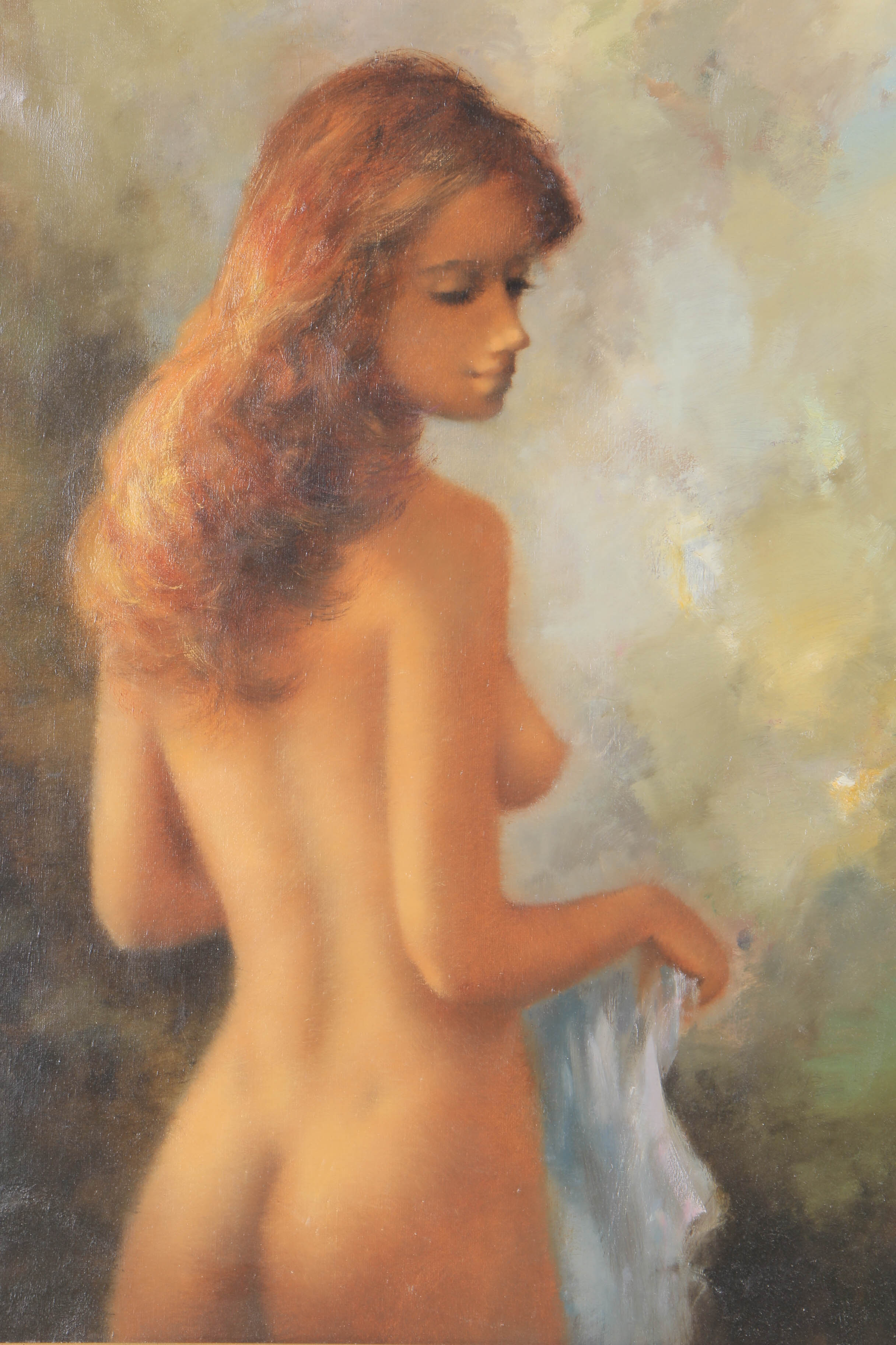 Christian Jereczek Oil Painting on Canvas "Nude"