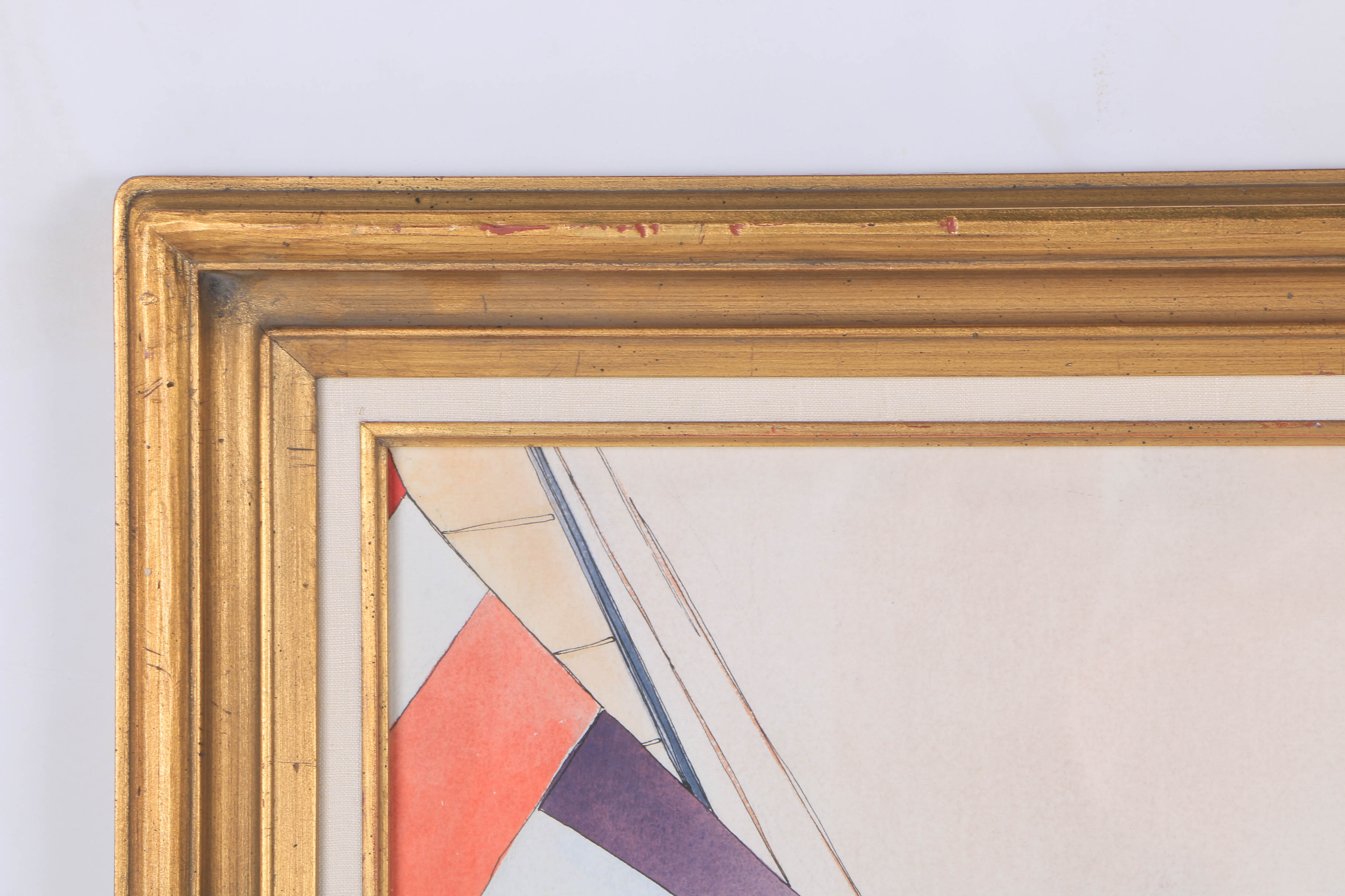 Richard Bagguley Watercolor on Paper "Sailing"