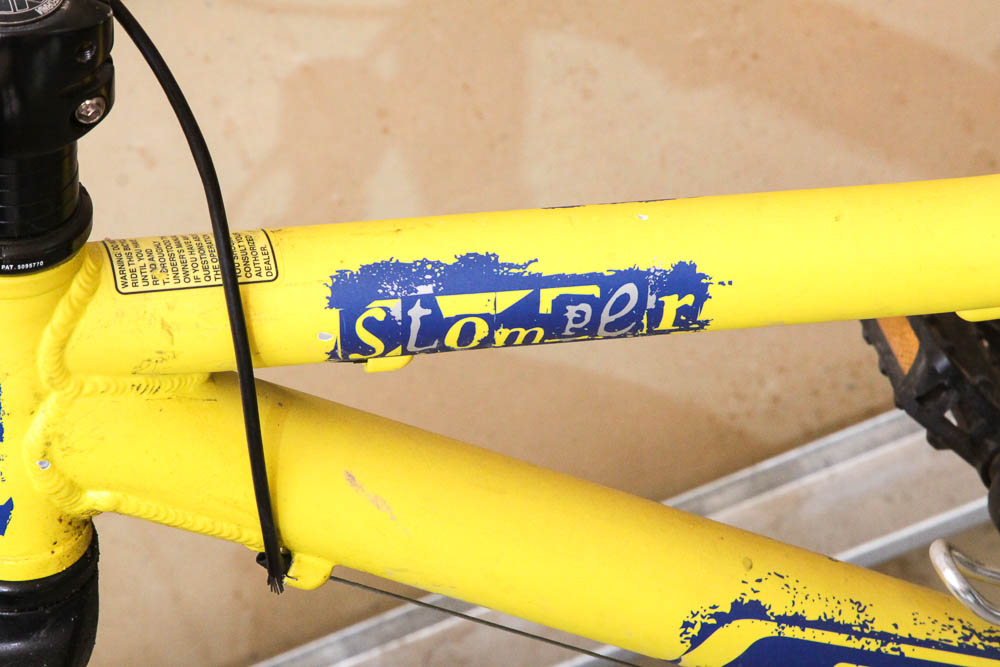Children's Yellow Stomper SR Suntour Mountain Bike