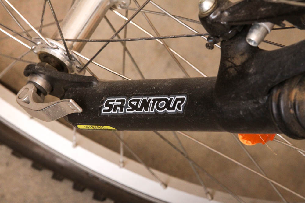 Children's Yellow Stomper SR Suntour Mountain Bike