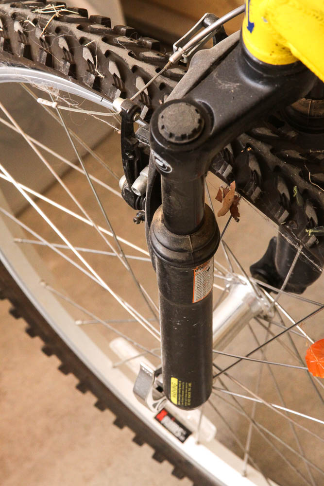 Children's Yellow Stomper SR Suntour Mountain Bike