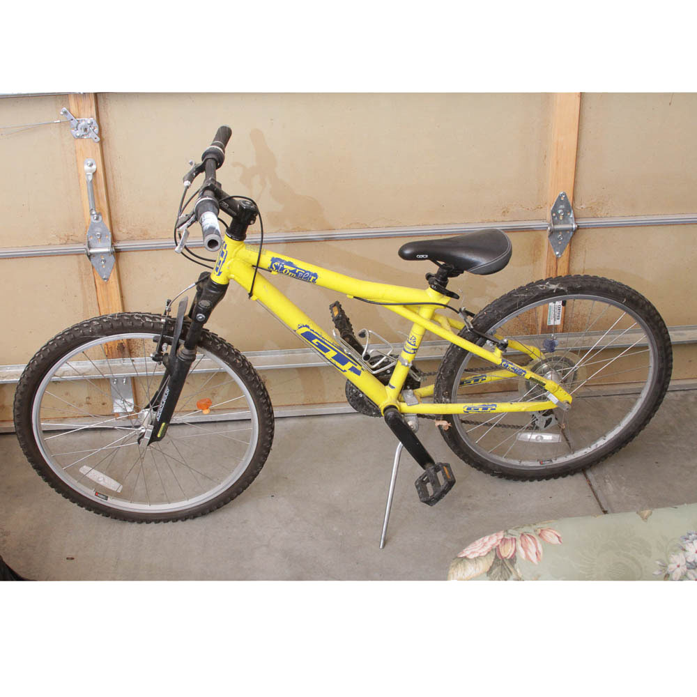 Children's Yellow Stomper SR Suntour Mountain Bike