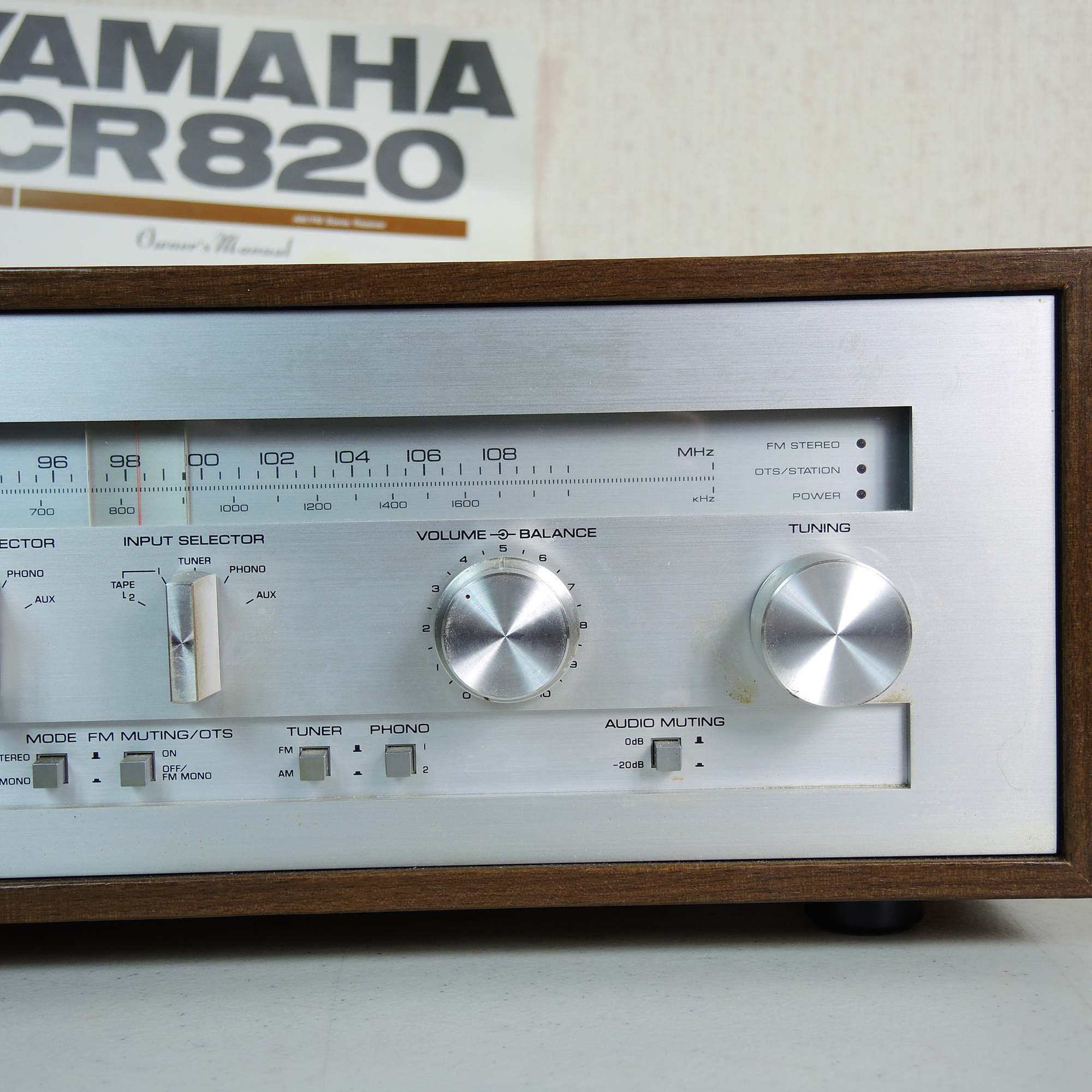 Vintage Yamaha Natural Sound AM/FM Stereo Receiver