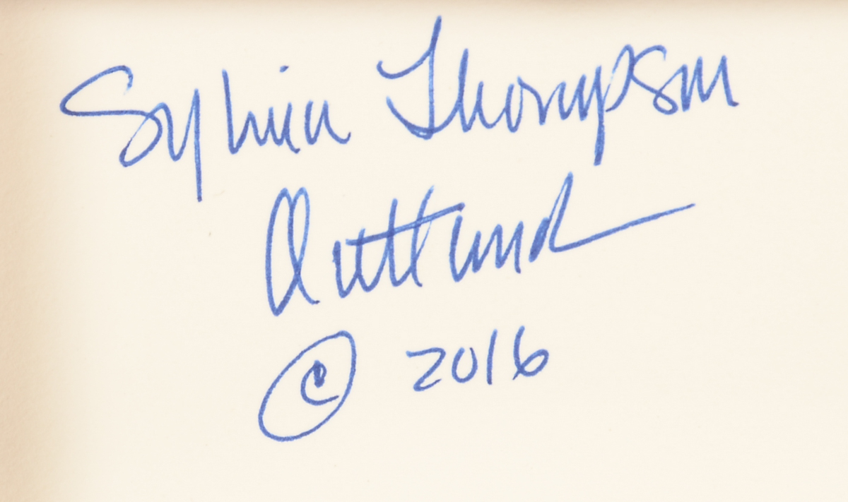 Sylvia Thompson Outland Original Signed Handmade Paper Collage