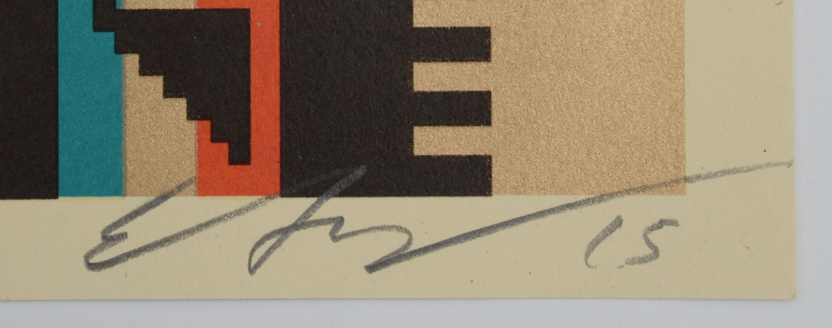 Ernesto Yerena Signed Limited Edition 2015 Serigraph "Virgen De Las Estrellas"