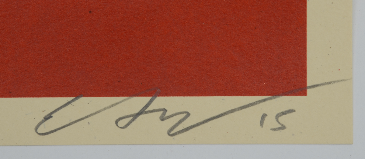 Ernesto Yerena Signed Limited Edition 2015 Serigraph "Luna Fox"