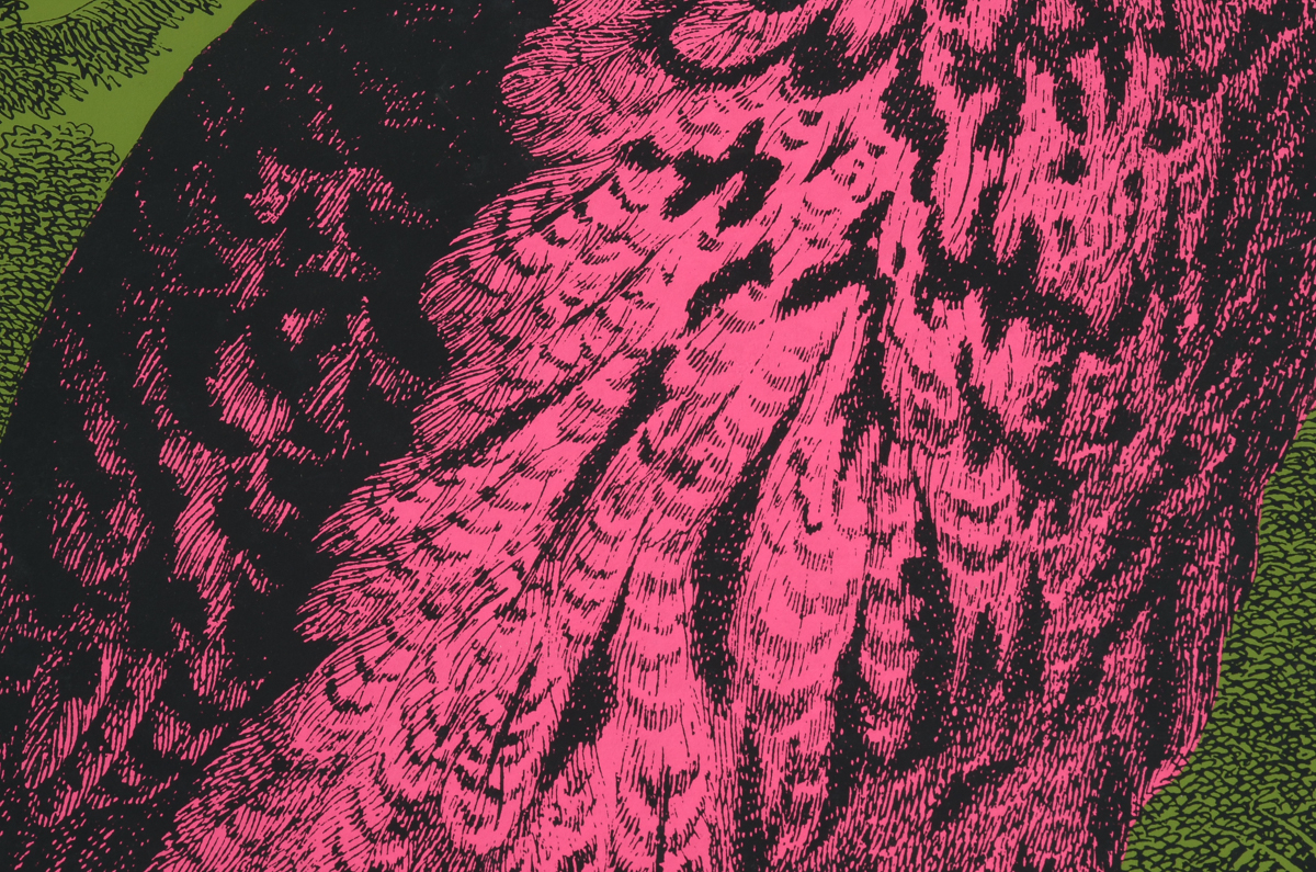 Tiber Press 1969 Serigraph "Mr. Owl"