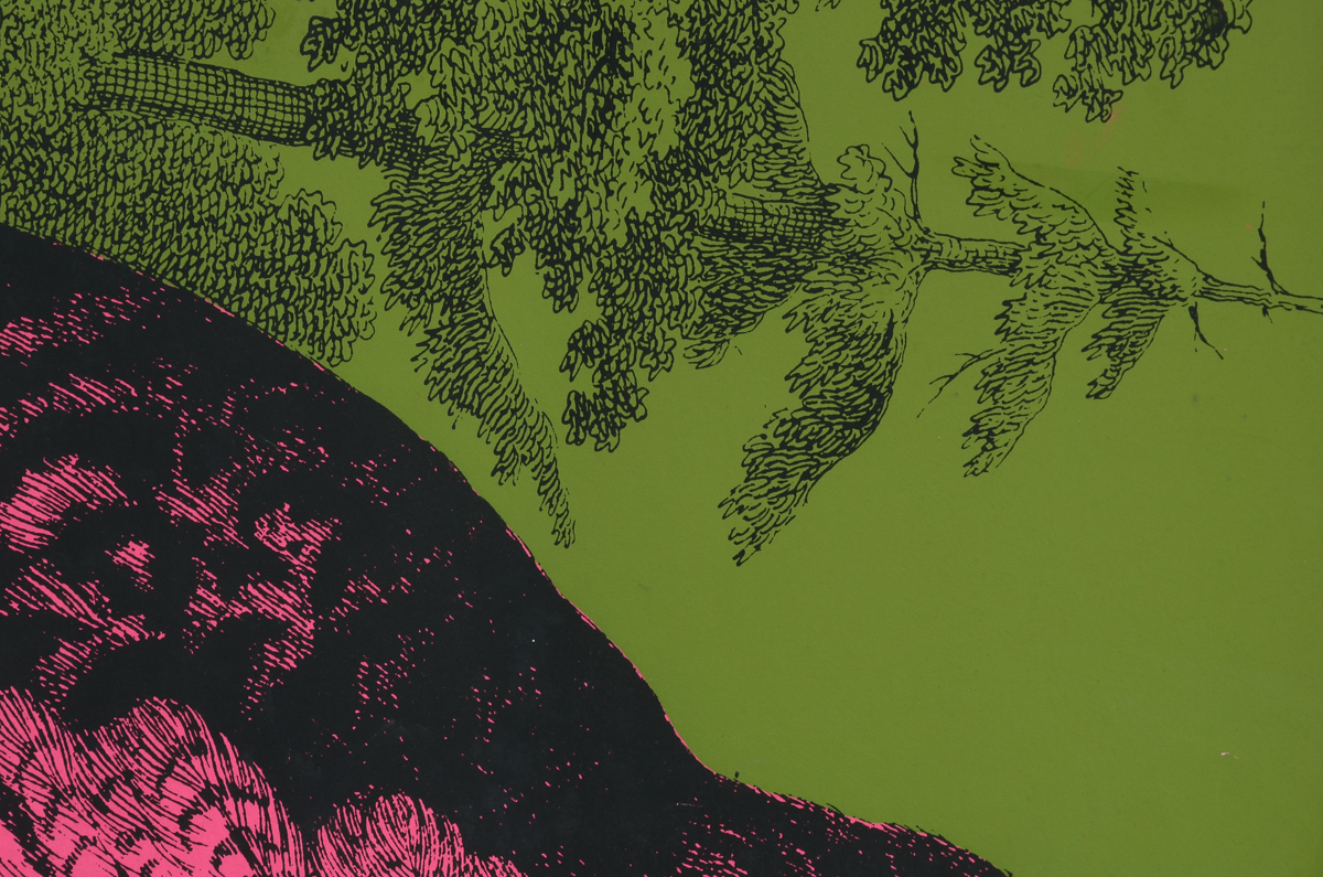 Tiber Press 1969 Serigraph "Mr. Owl"