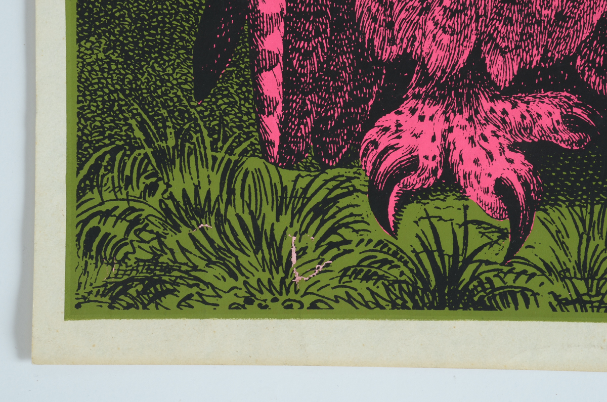 Tiber Press 1969 Serigraph "Mr. Owl"