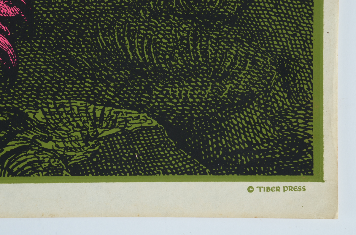 Tiber Press 1969 Serigraph "Mr. Owl"