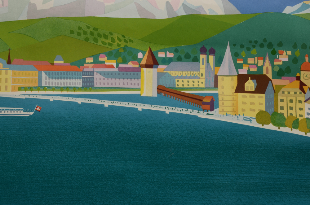 Three Original Vintage Travel Posters