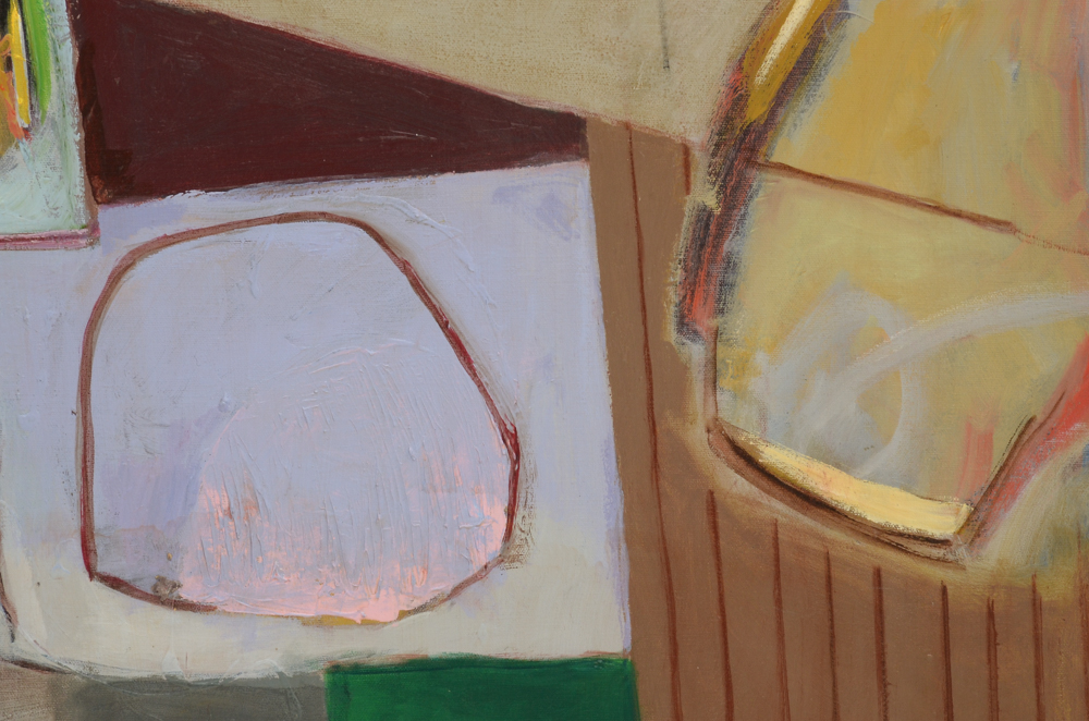 Fran Watson Original Large-Scale Acrylic on Canvas "Remnants"