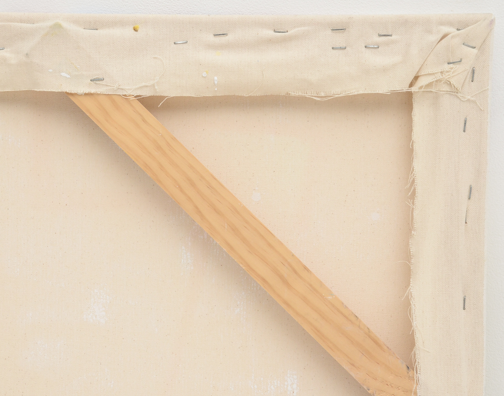 Robbie Kemper Original Large-Scale Acrylic on Canvas "Blue Wash on White Shape"