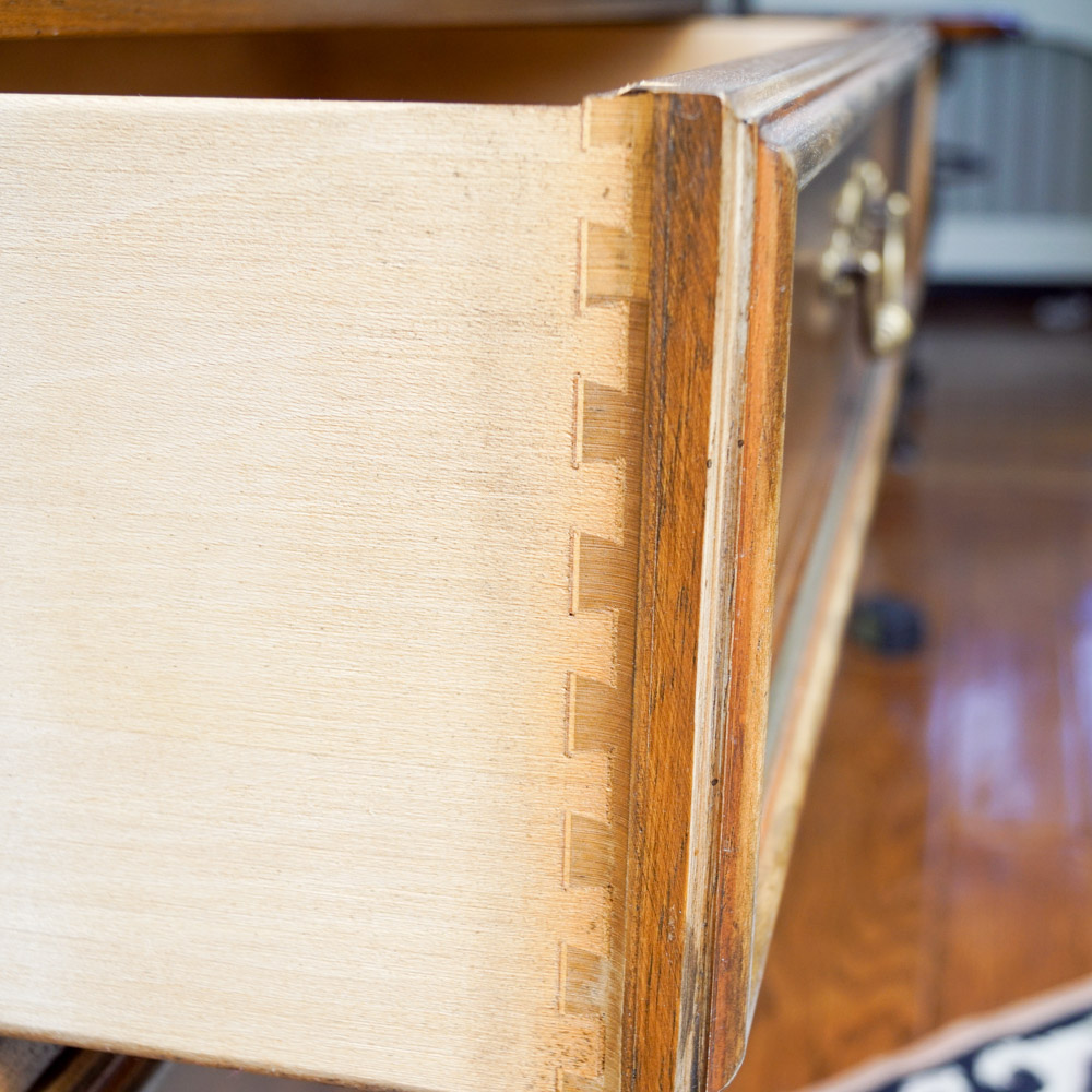 Provincial Louis XV Style Armoire by Heritage Furniture