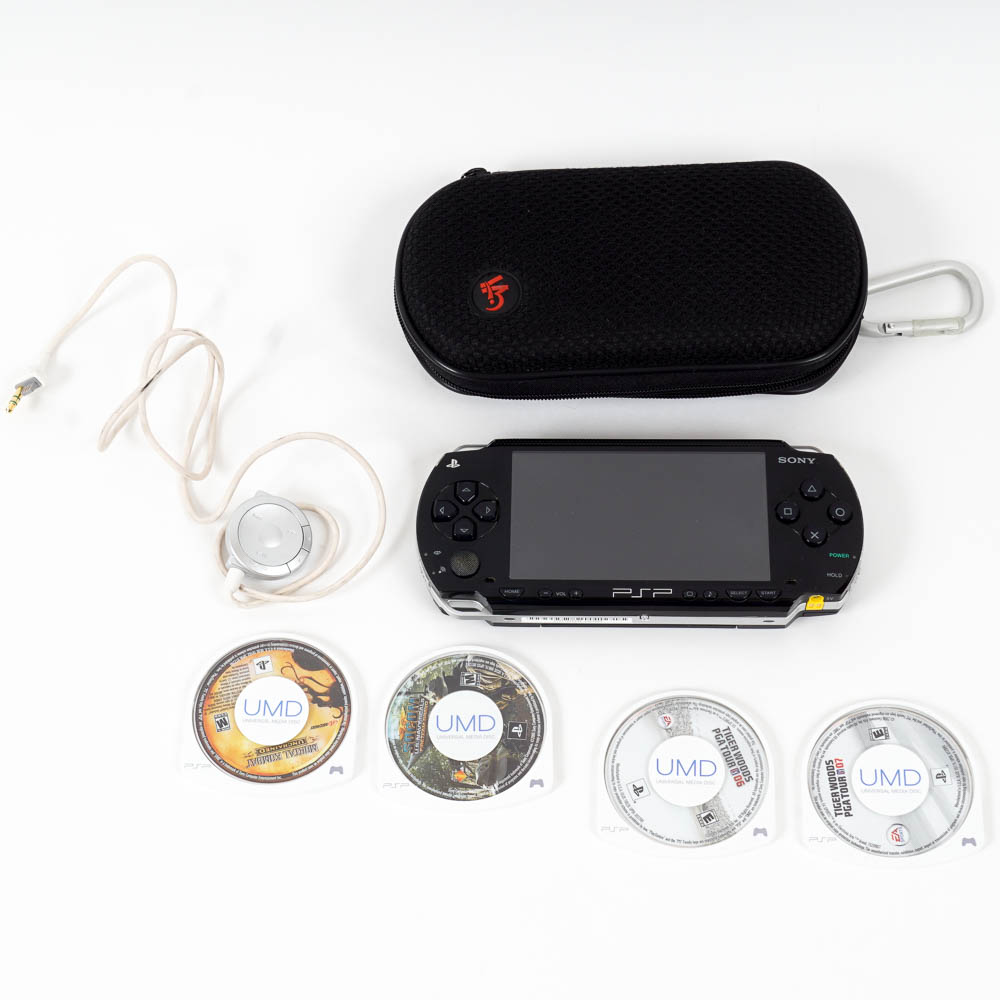 SONY PSP Game System and Games