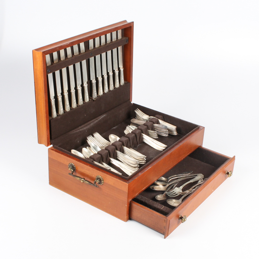 Vintage 1847 Rogers Bros "Ambassador" Silver Plate Flatware