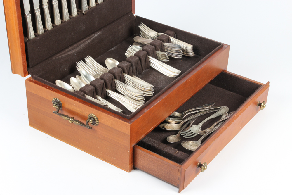 Vintage 1847 Rogers Bros "Ambassador" Silver Plate Flatware