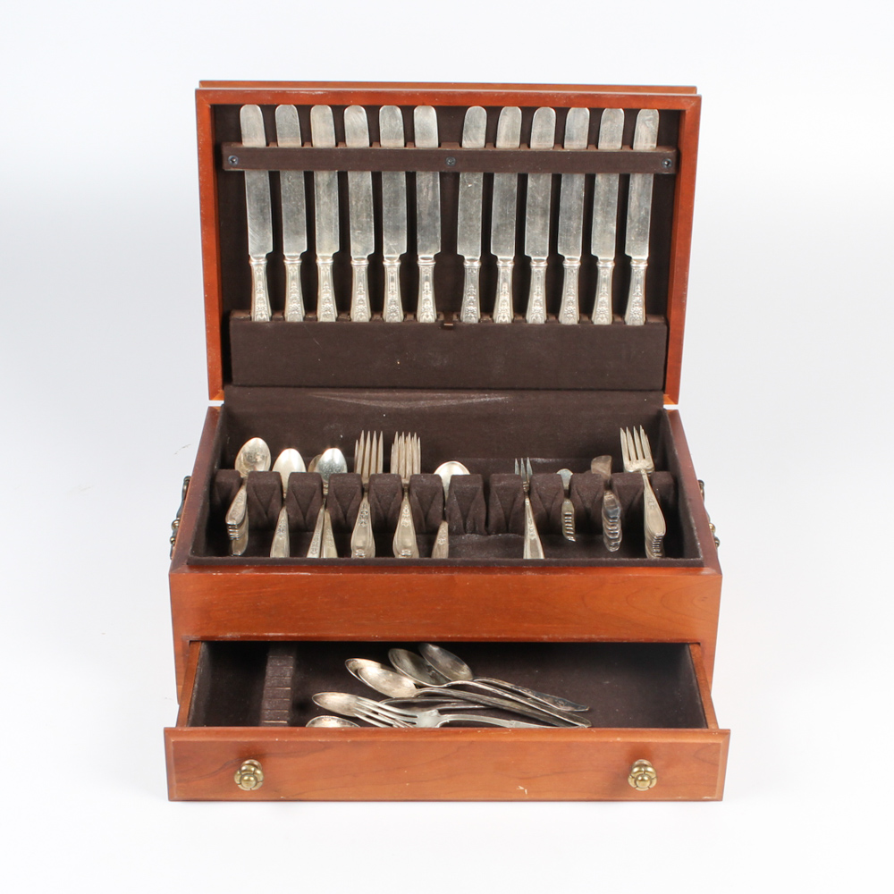 Vintage 1847 Rogers Bros "Ambassador" Silver Plate Flatware