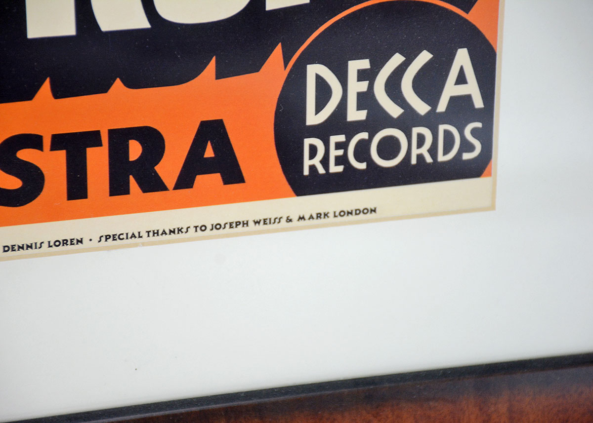 Offset Lithograph Reproduction of 1935 Louis Armstrong Poster