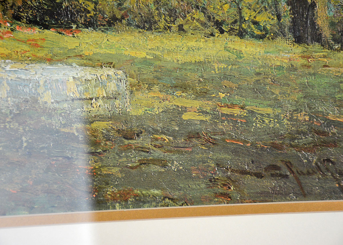 Paul Sawyier Framed Offset Lithograph "The Professor's House"