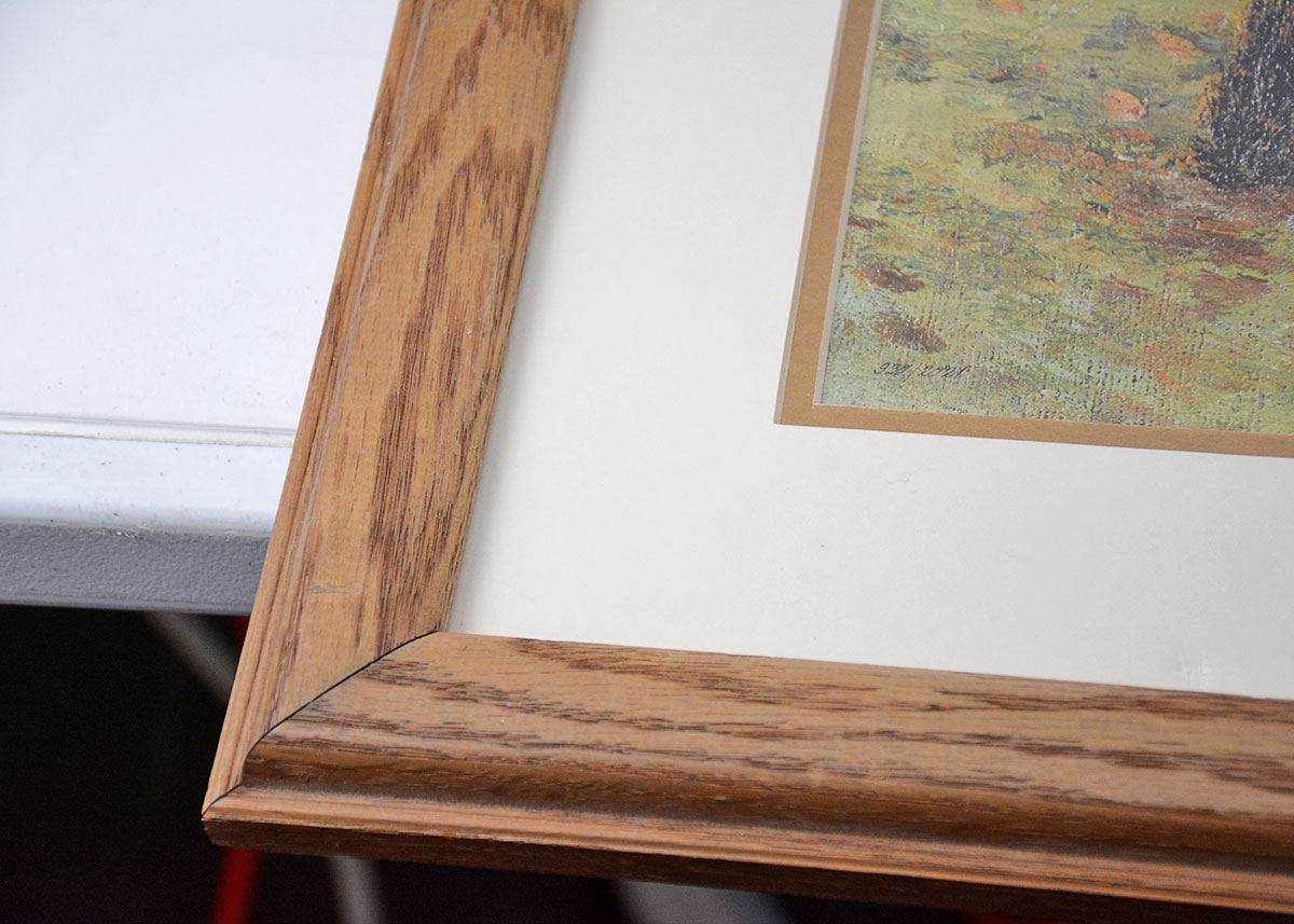 Paul Sawyier Framed Offset Lithograph "The Professor's House"