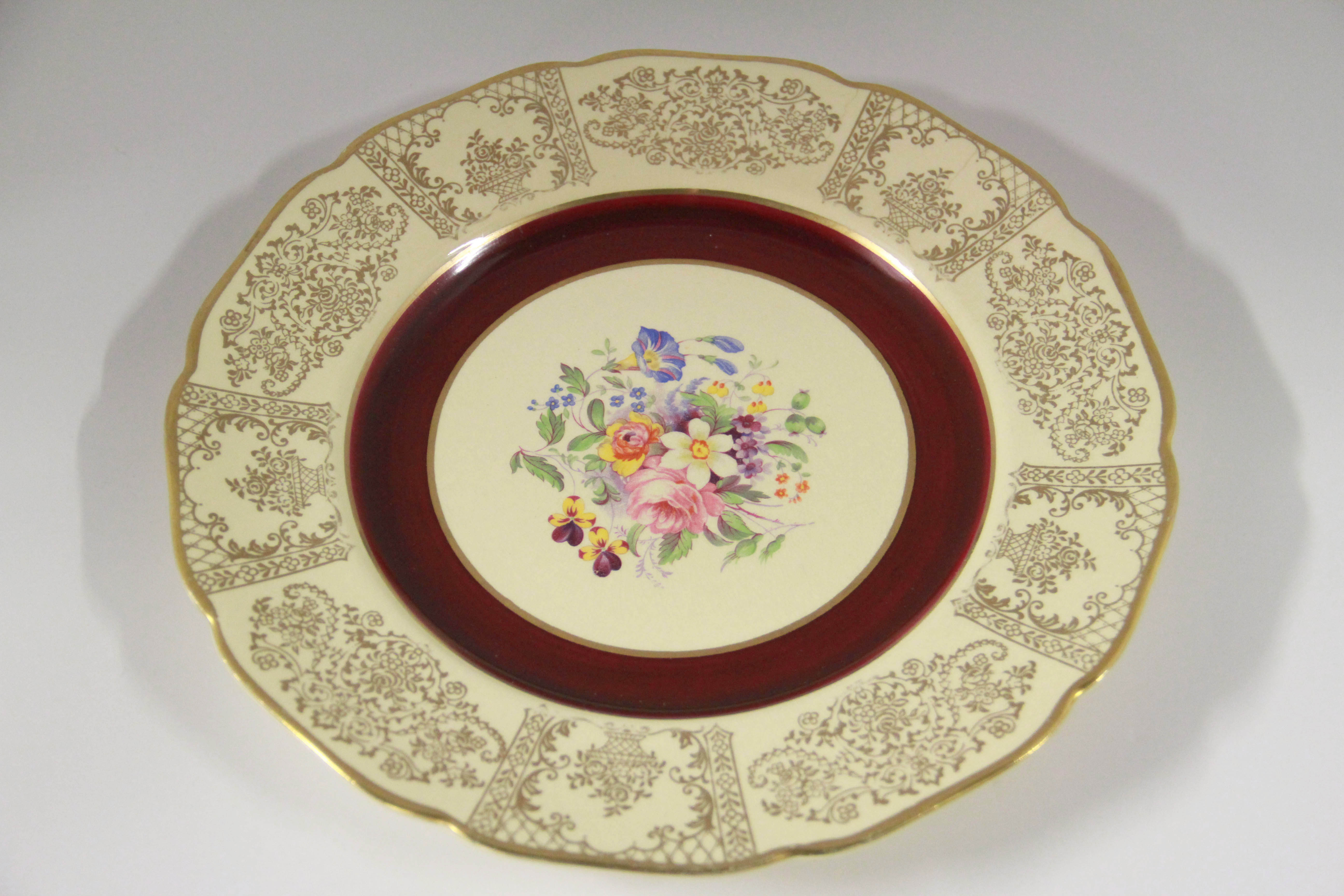 Decorative Plates Including Rosenthal and Porcelain Figurine