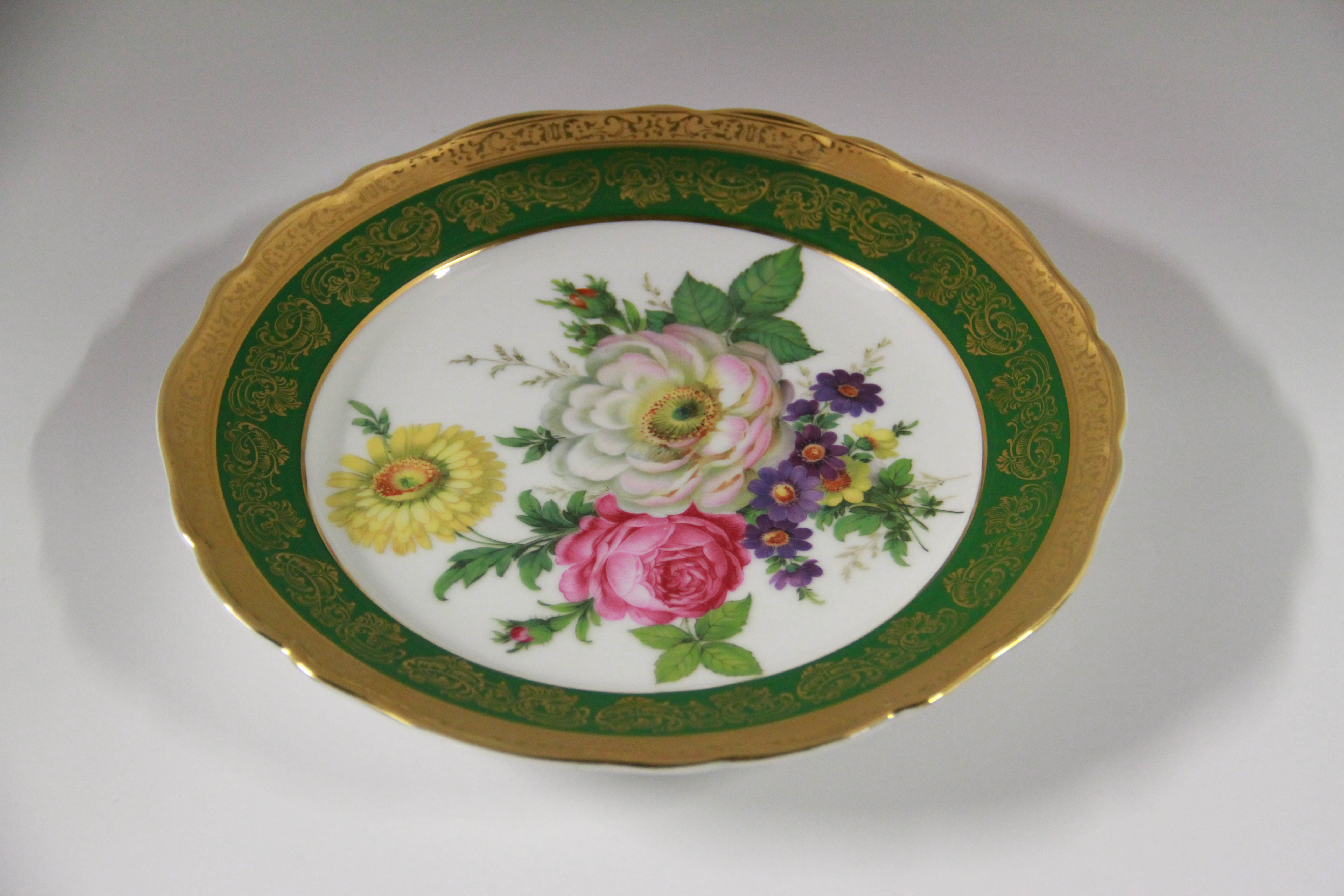 Decorative Plates Including Rosenthal and Porcelain Figurine
