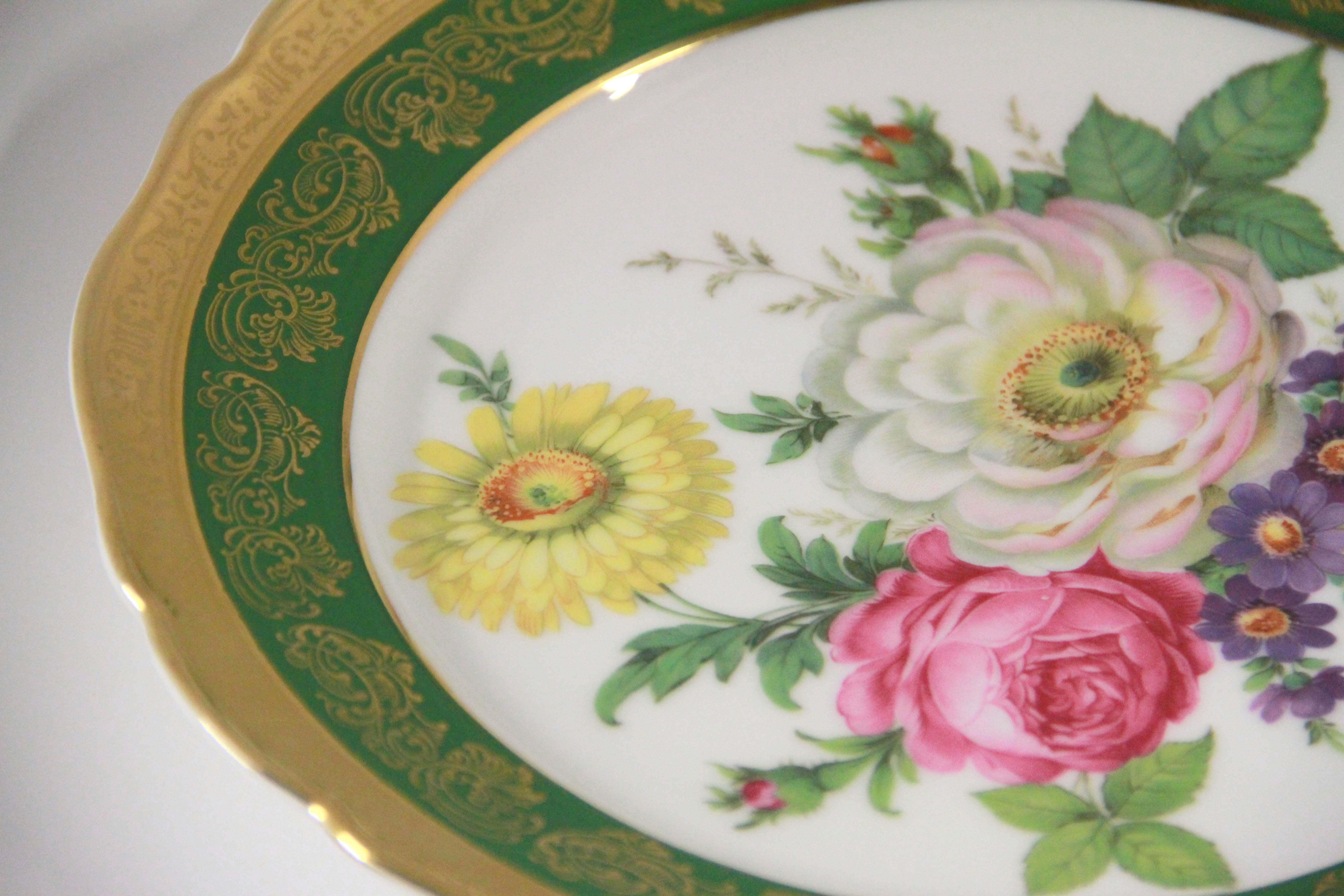 Decorative Plates Including Rosenthal and Porcelain Figurine
