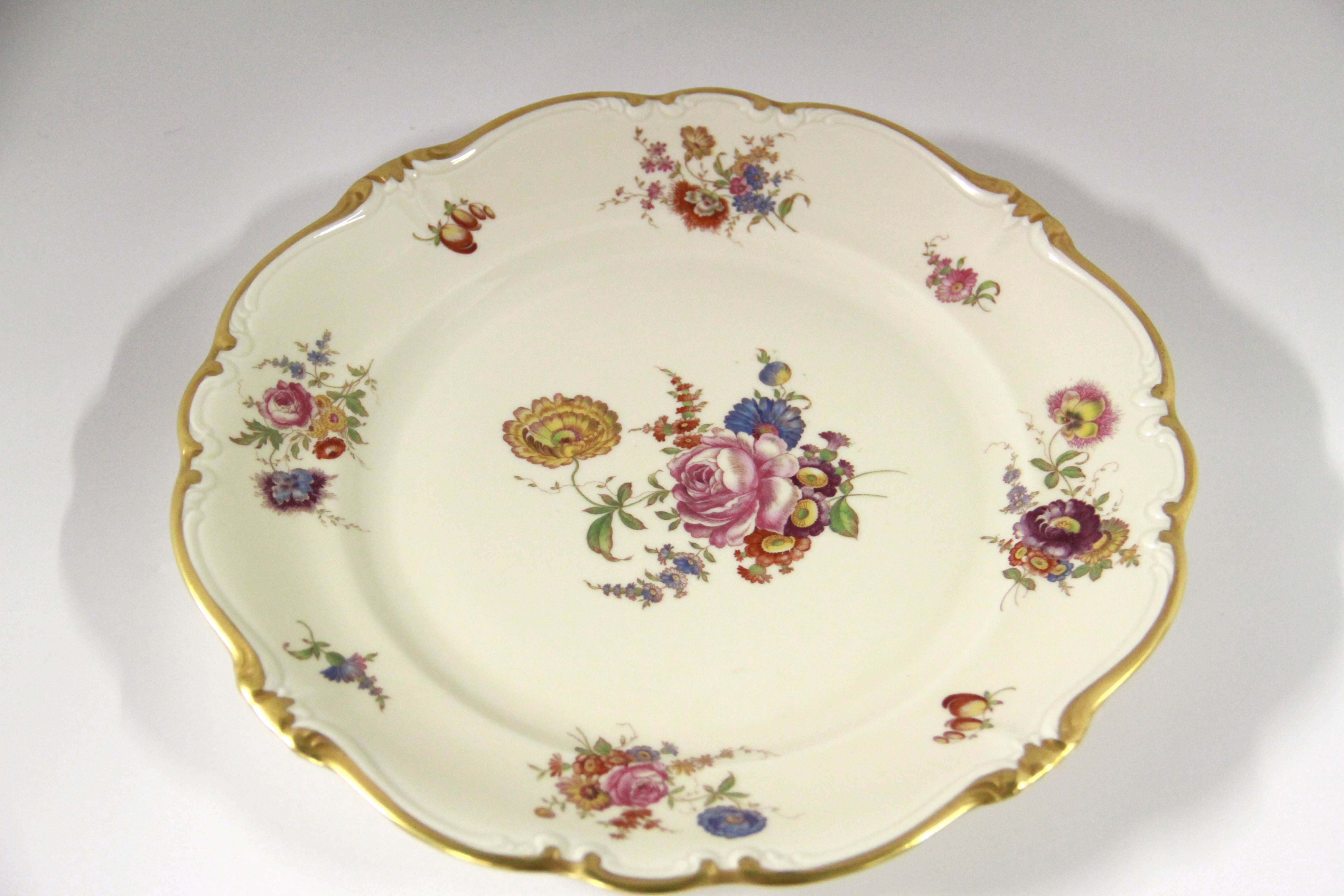 Decorative Plates Including Rosenthal and Porcelain Figurine