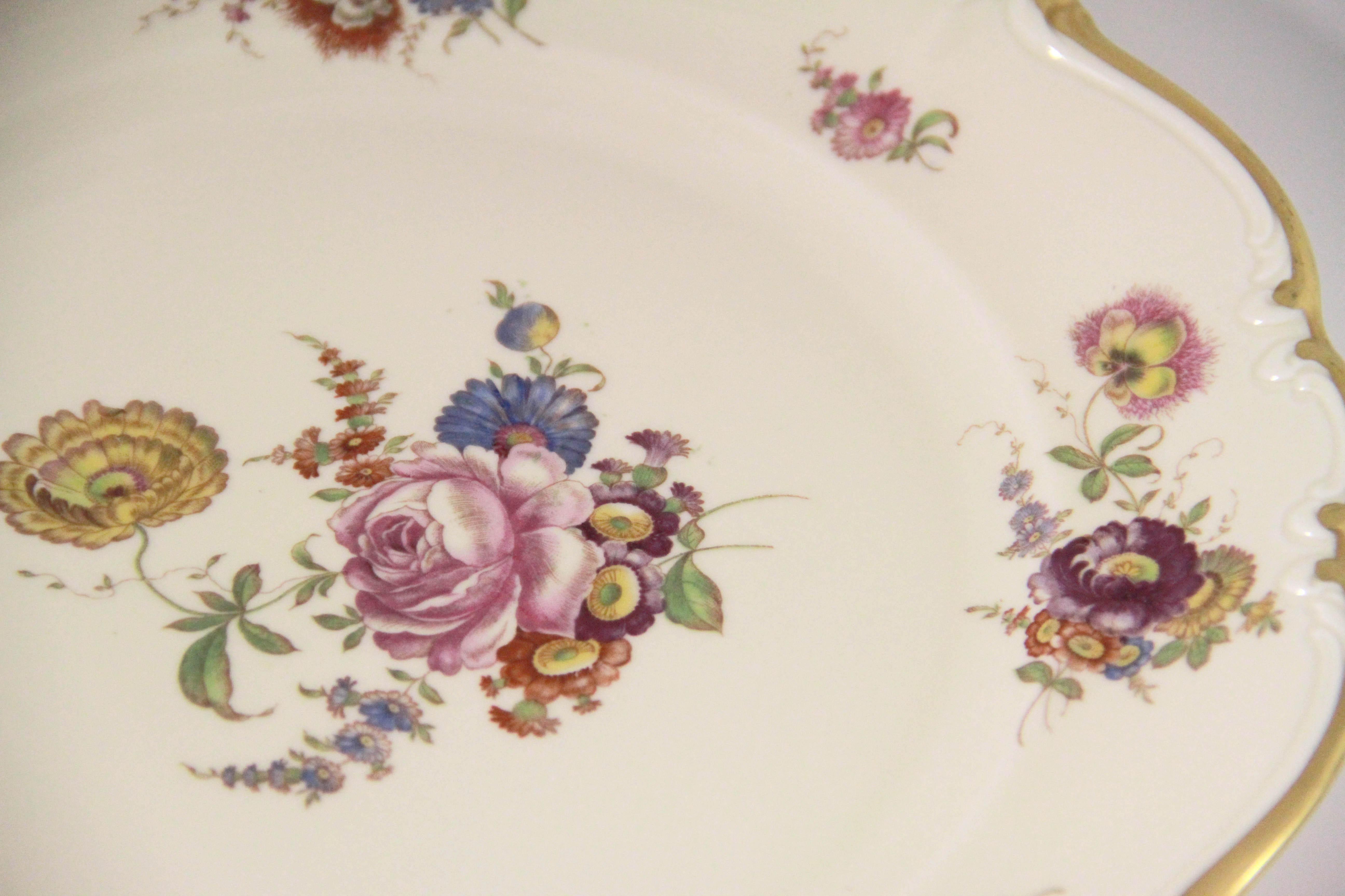 Decorative Plates Including Rosenthal and Porcelain Figurine