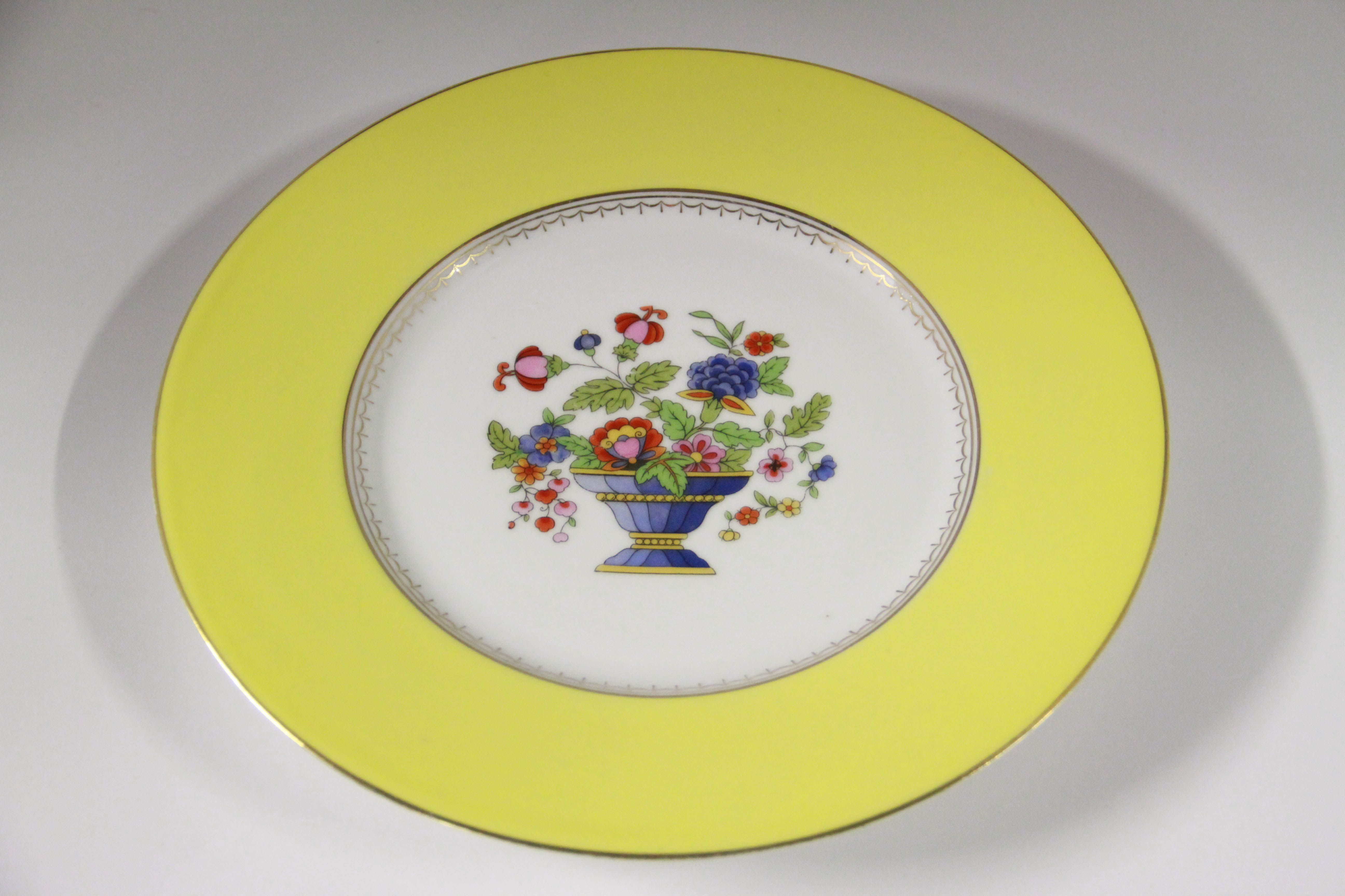 Decorative Plates Including Rosenthal and Porcelain Figurine