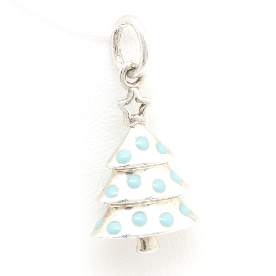 Tiffany & Co. Sterling Silver Christmas Tree Charm